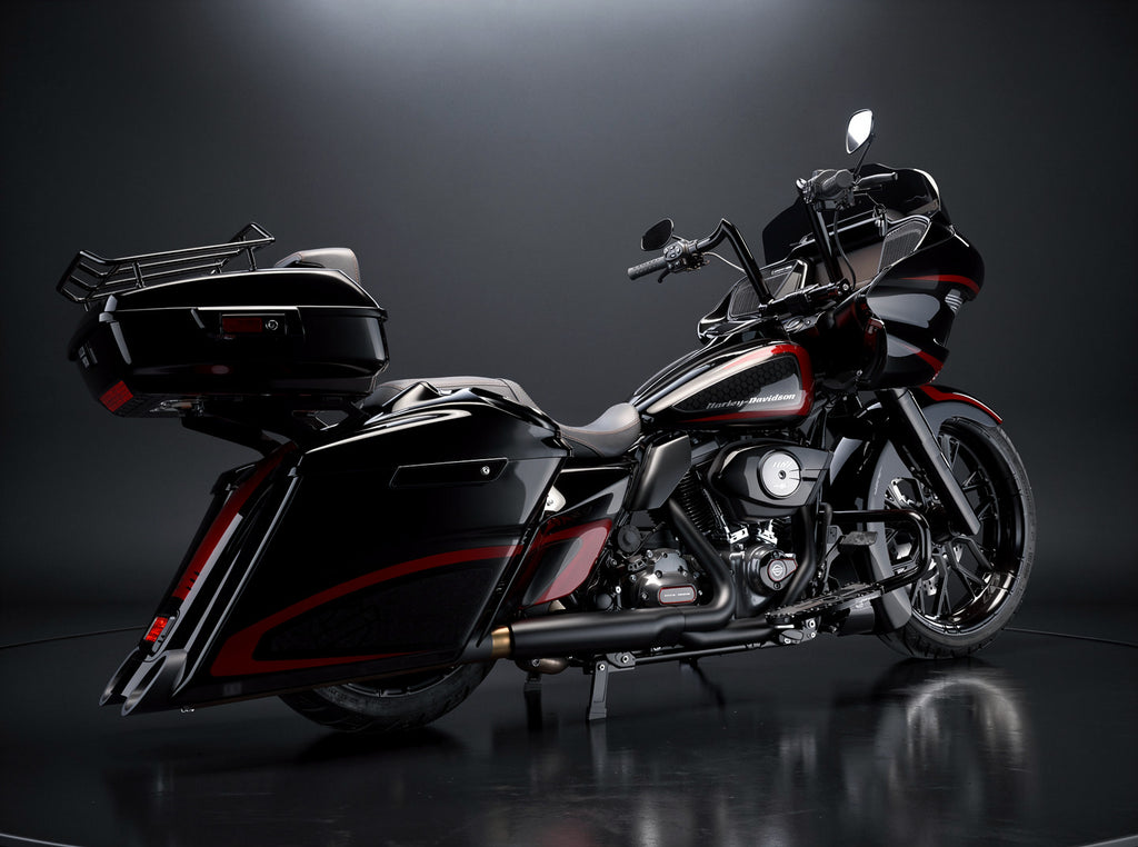 MotorCycle Audio Crew HERO Set BEST – Harley Road Glide 2024+ Pro-Coax-Horn · 1.400 W
