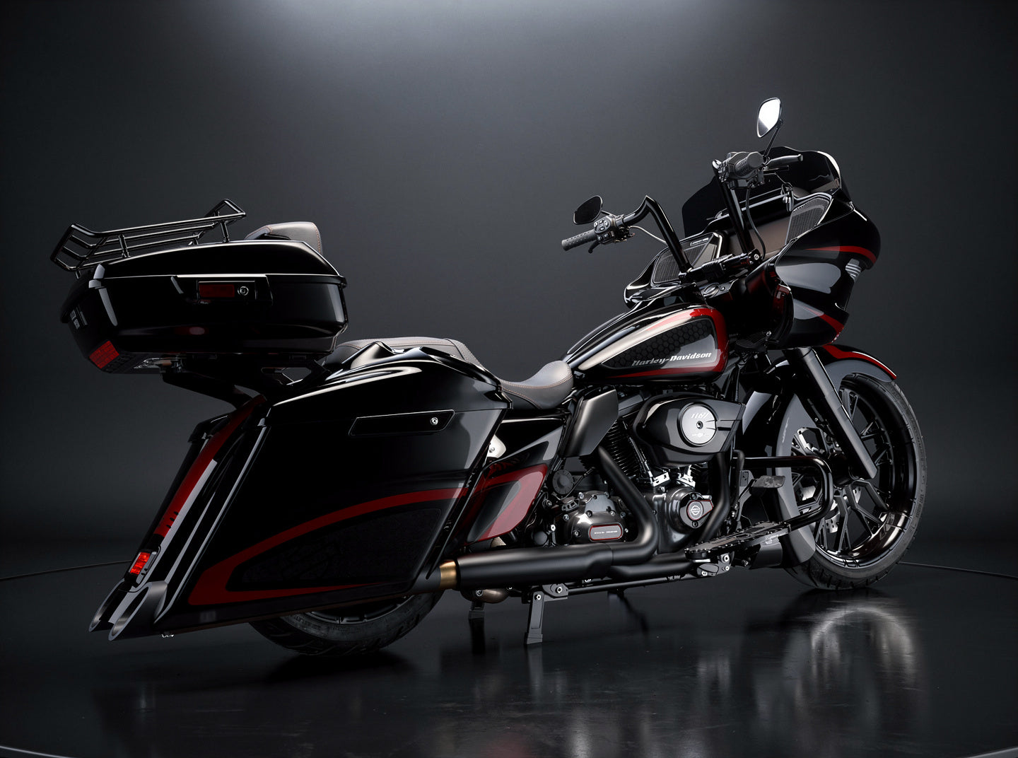 MotorCycle Audio Crew HERO Set BEST – Harley Road Glide 2024+ Pro-Coax-Horn · 1.400 W