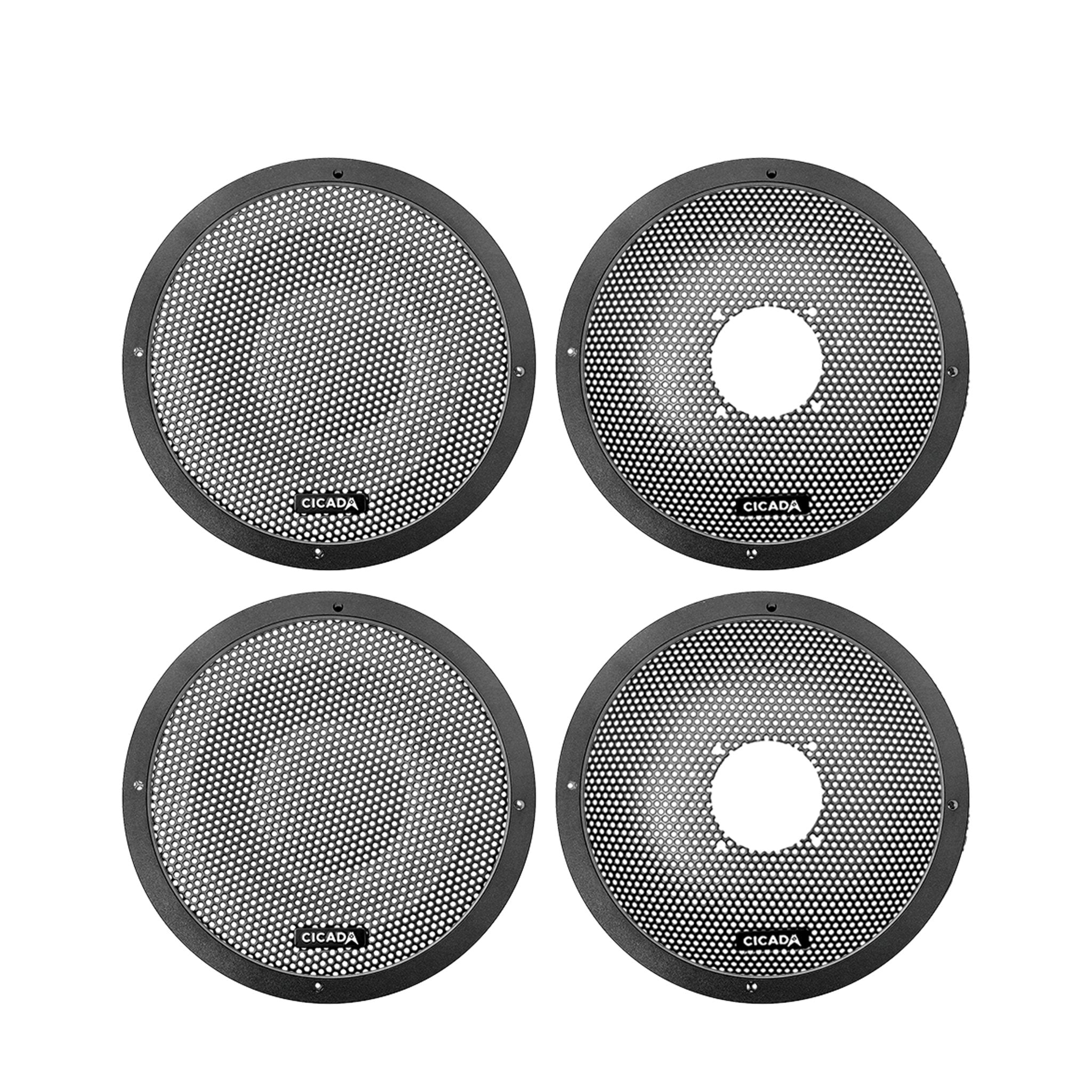 Cicada Audio 14CHDLID8 - H-D® 2014-2023 8-inch Assembled Lid Kit, painted VIVID BLACK Color - PR