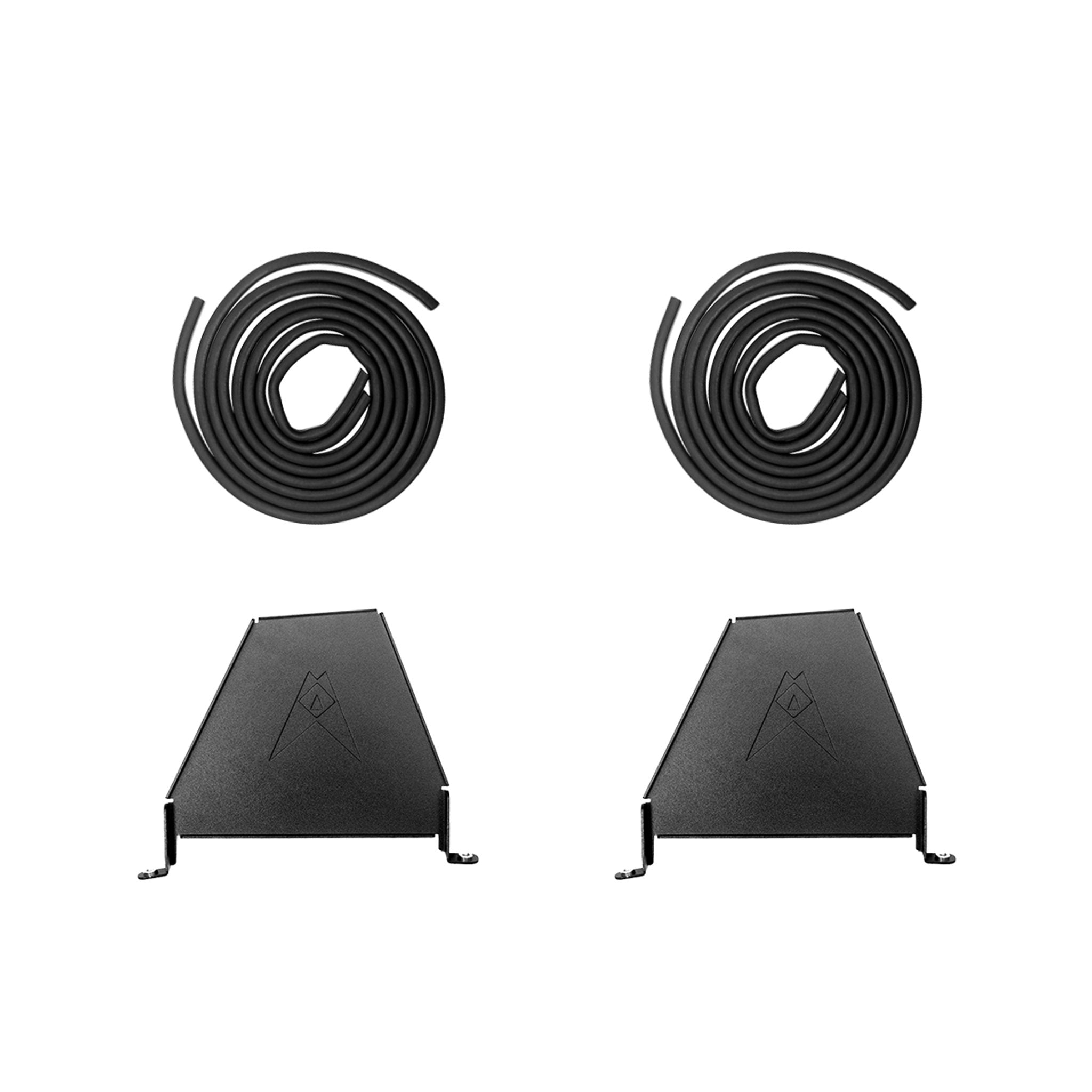 Cicada Audio 14HDRING10 - H-D® 2014-2023 10-inch Mid-Bass Ring and Grills - Matched Pa