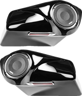 Cicada Audio 14HDXBAG10LID8 - Extended Saddlebag 8-Zoll Lid + 10-Zoll Bag