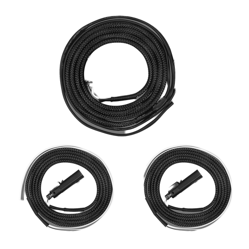Cicada Audio 14HDXBAG10LID8 - Extended Saddlebag 8-Zoll Lid + 10-Zoll Bag