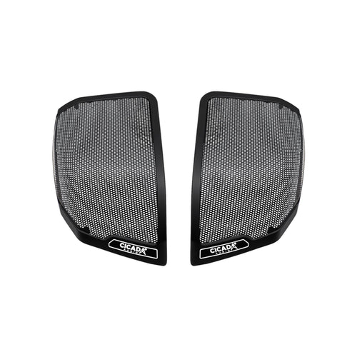 Cicada Audio 24CHDCVOLG - HD 2024 + CVO Bag Lid Grill - Pair