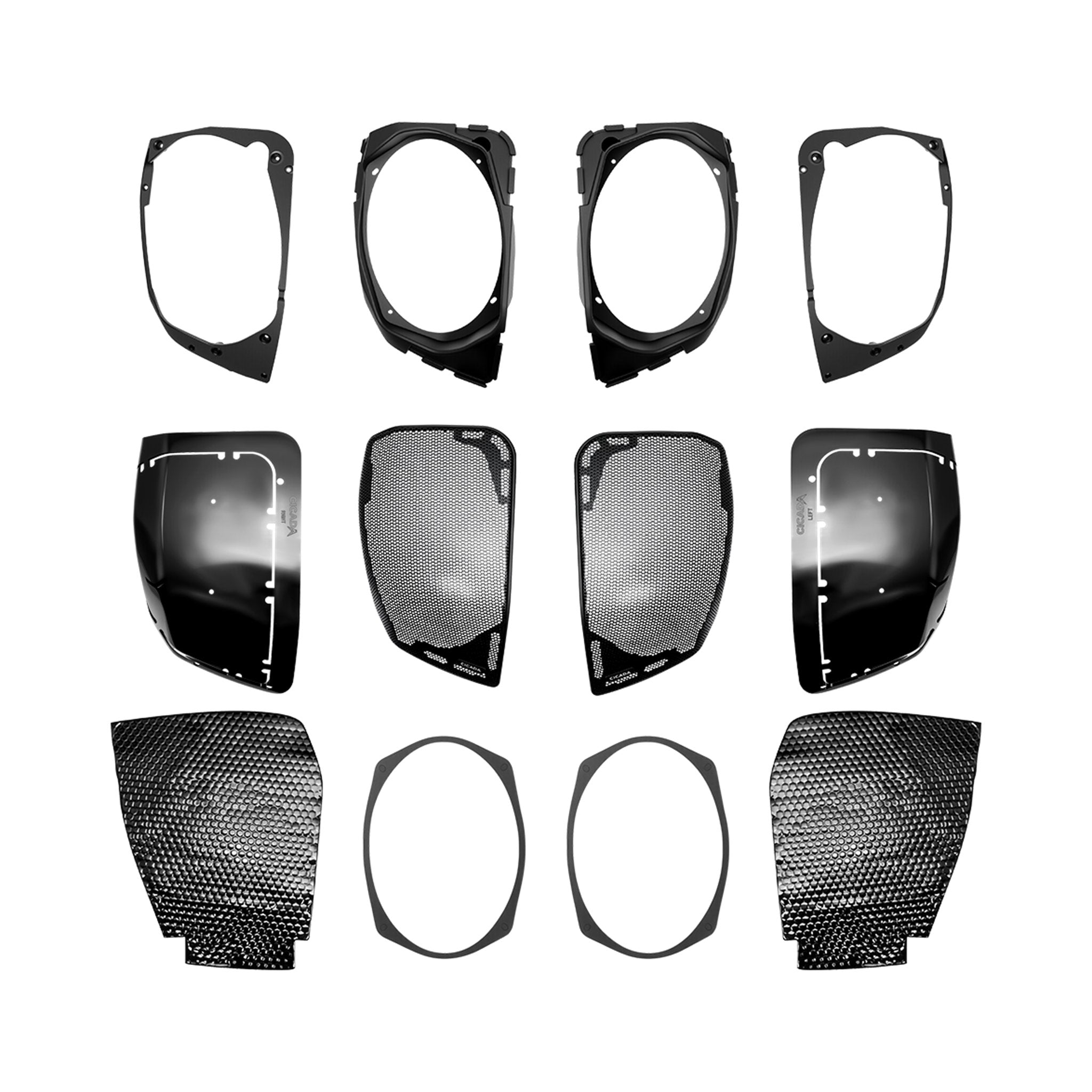 Cicada Audio 24CHDLID - H-D® 2024+ Lid Cut-In Kit  / NO SPEAKERS - PR