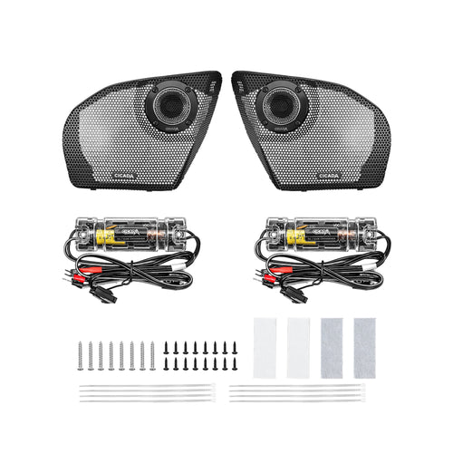Cicada Audio 24CHDRGGTK-075 - H-D® 2024 + Road Glide®Kidney Grill + RR075T - 4Ω - Pair
