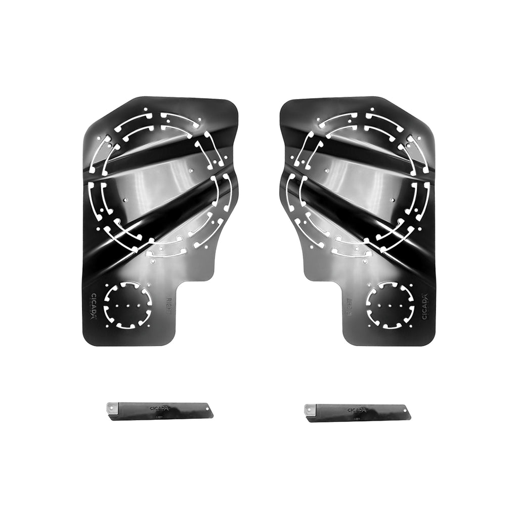 Cicada Audio 24HDRINGT - Cut-in Template Kit for 24HDRING10 and HDPORT3 - Separate L/