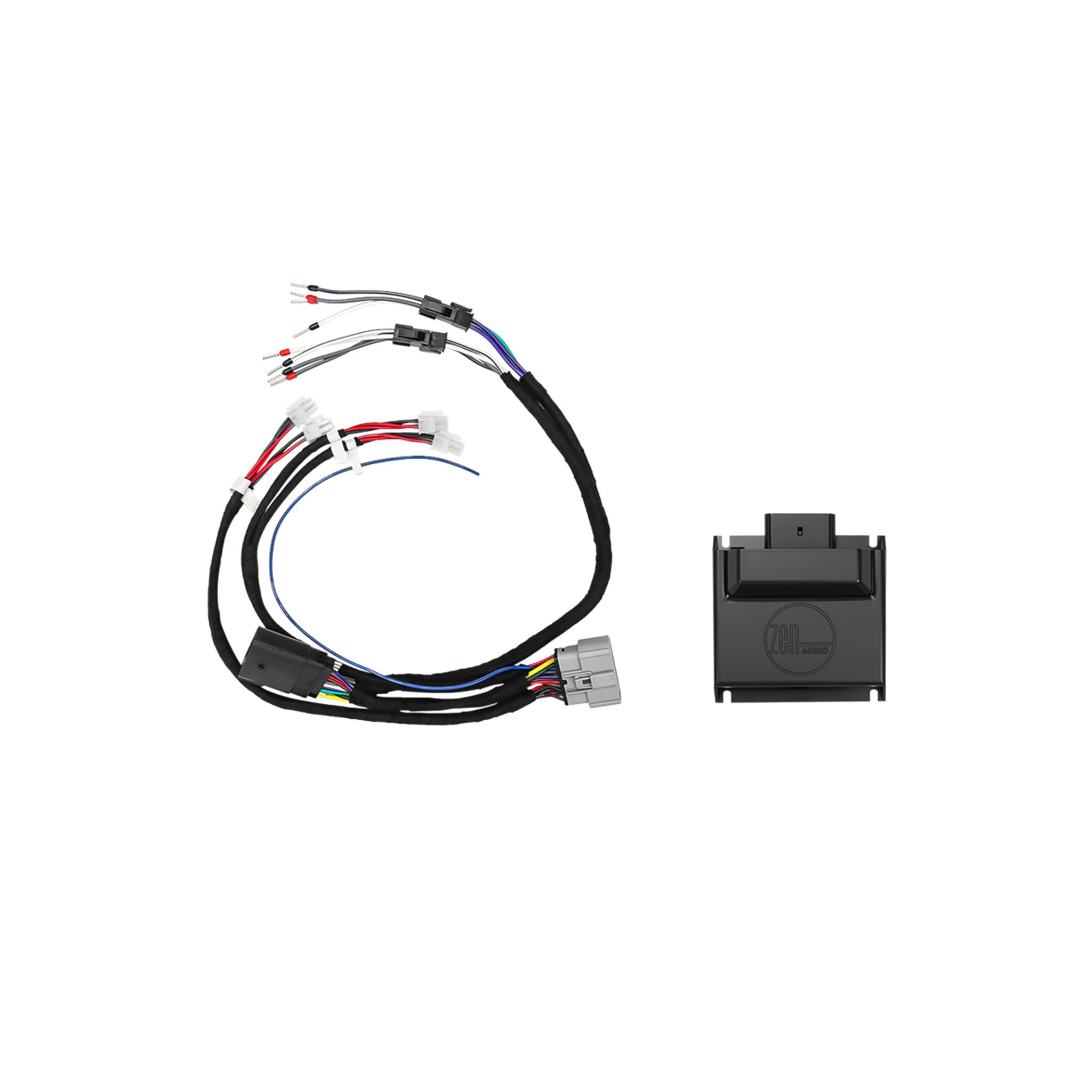 Cicada Audio 24HDZENHCAKIT - 2024 + H-D® A2B Interface with 24HDNAVTVA2B Harness for Direct Amp Connect