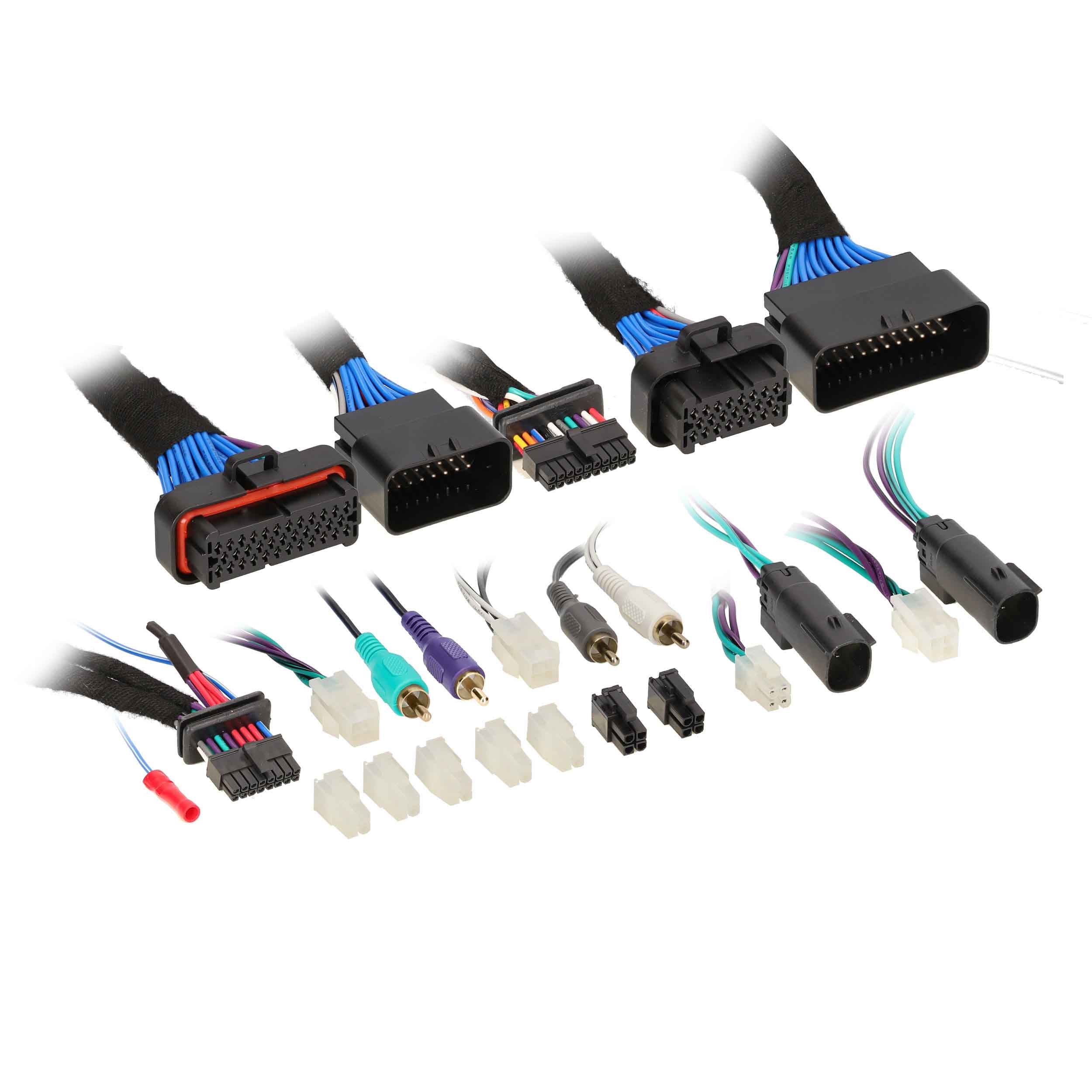 Metra BC-9716 RAK Kabel DSP & Verstärker Nachrüstung passend für Harley-Davidson® FLH 1998-2013