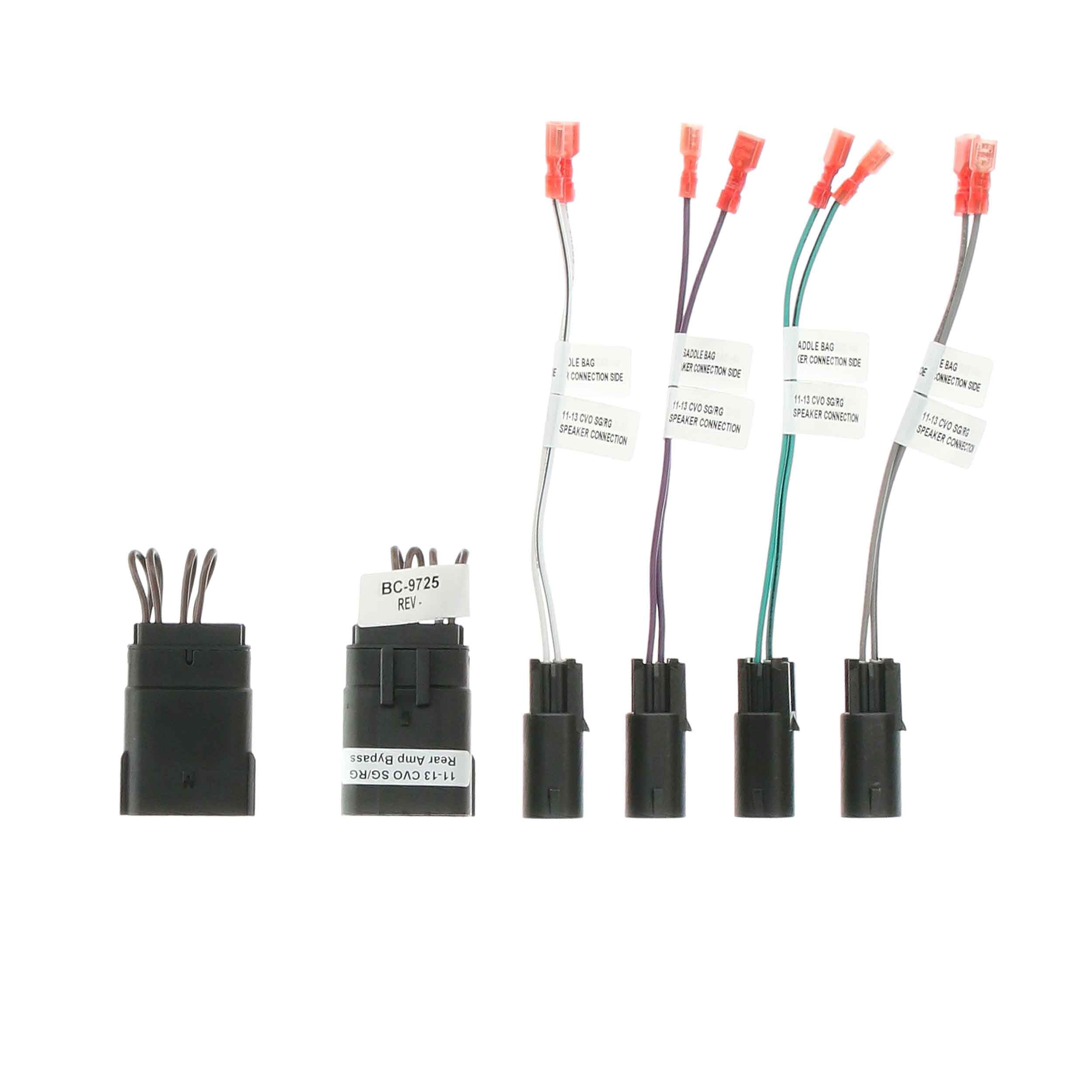 Metra BC-9725 RAK CVO Amp Bypass Harness 2011-2013 passend für Harley-Davidson® FLH/FLT