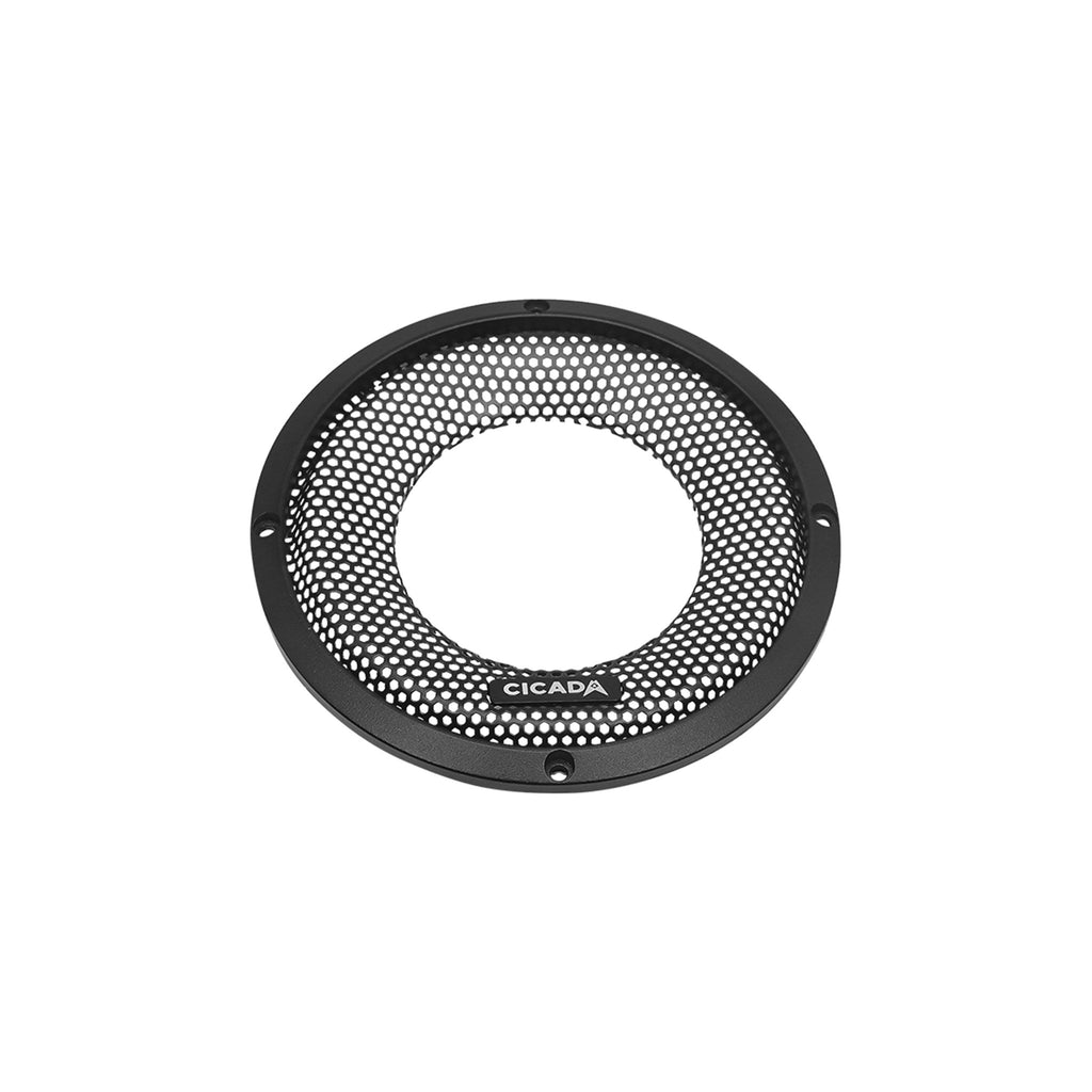 Cicada Audio CBG65F - 6.5-inch Flush Style Machined Billet Grill - BLACK - PR