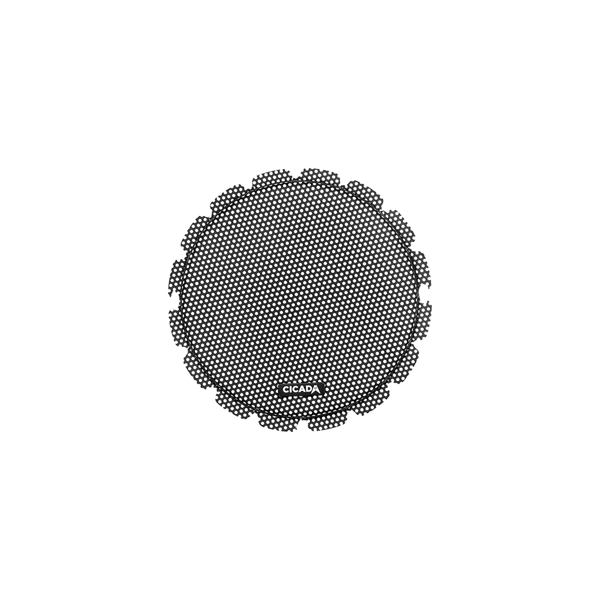 Cicada Audio CBG65L - 6.5-inch Lip Style Machined Billet Grill - BLACK - PR