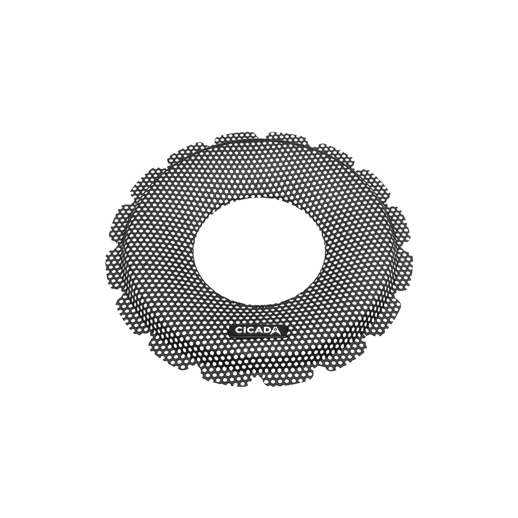 Cicada Audio CBG8F - 8-inch Flush Style Machined Billet Grill - BLACK - PR