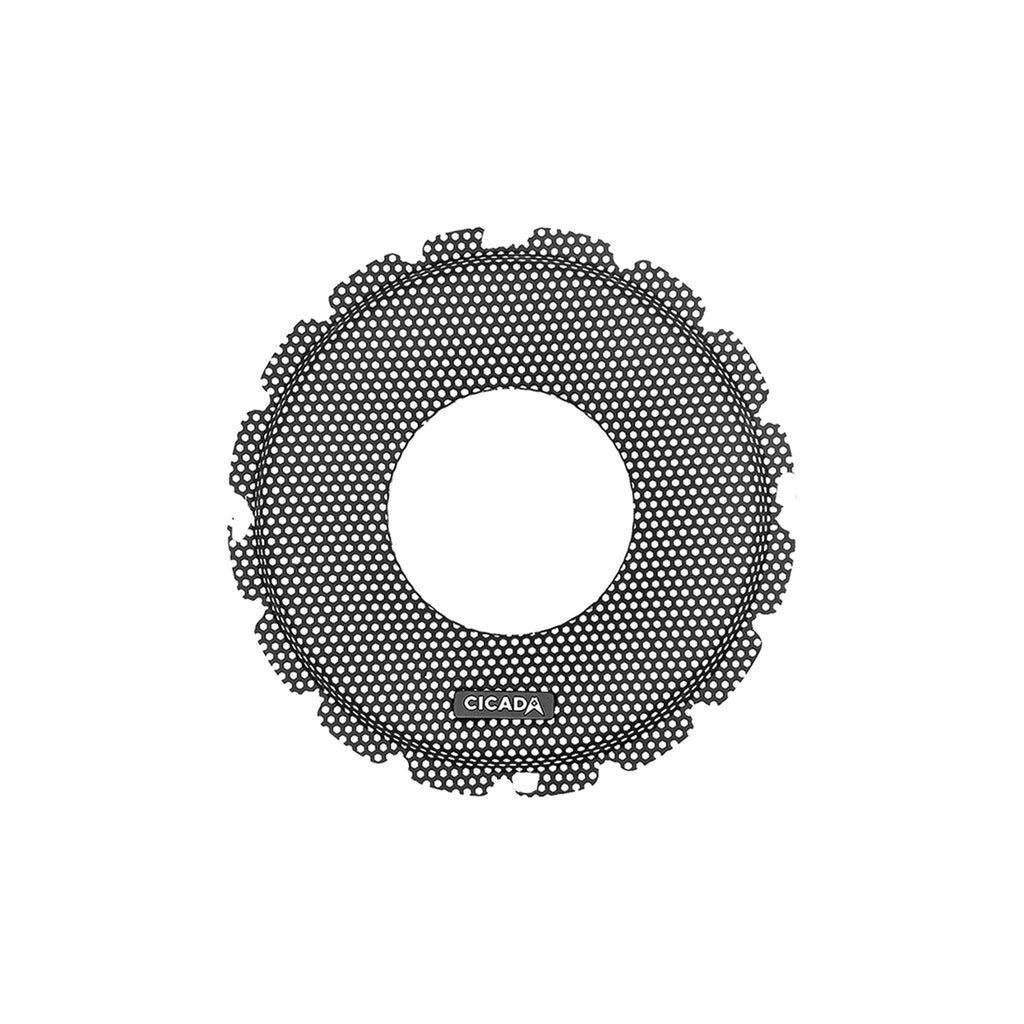 Cicada Audio CBG8F - 8-inch Flush Style Machined Billet Grill - BLACK - PR