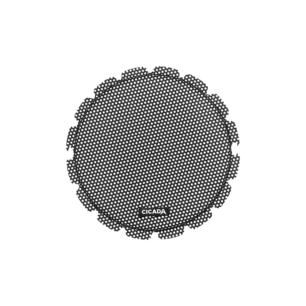 Cicada Audio CBG8F - 8-inch Flush Style Machined Billet Grill - BLACK - PR
