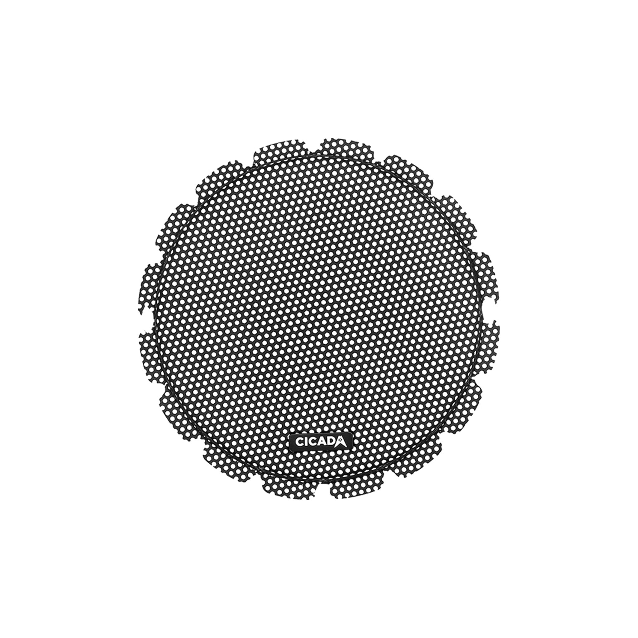 Cicada Audio CBG8F - 8-inch Flush Style Machined Billet Grill - BLACK - PR