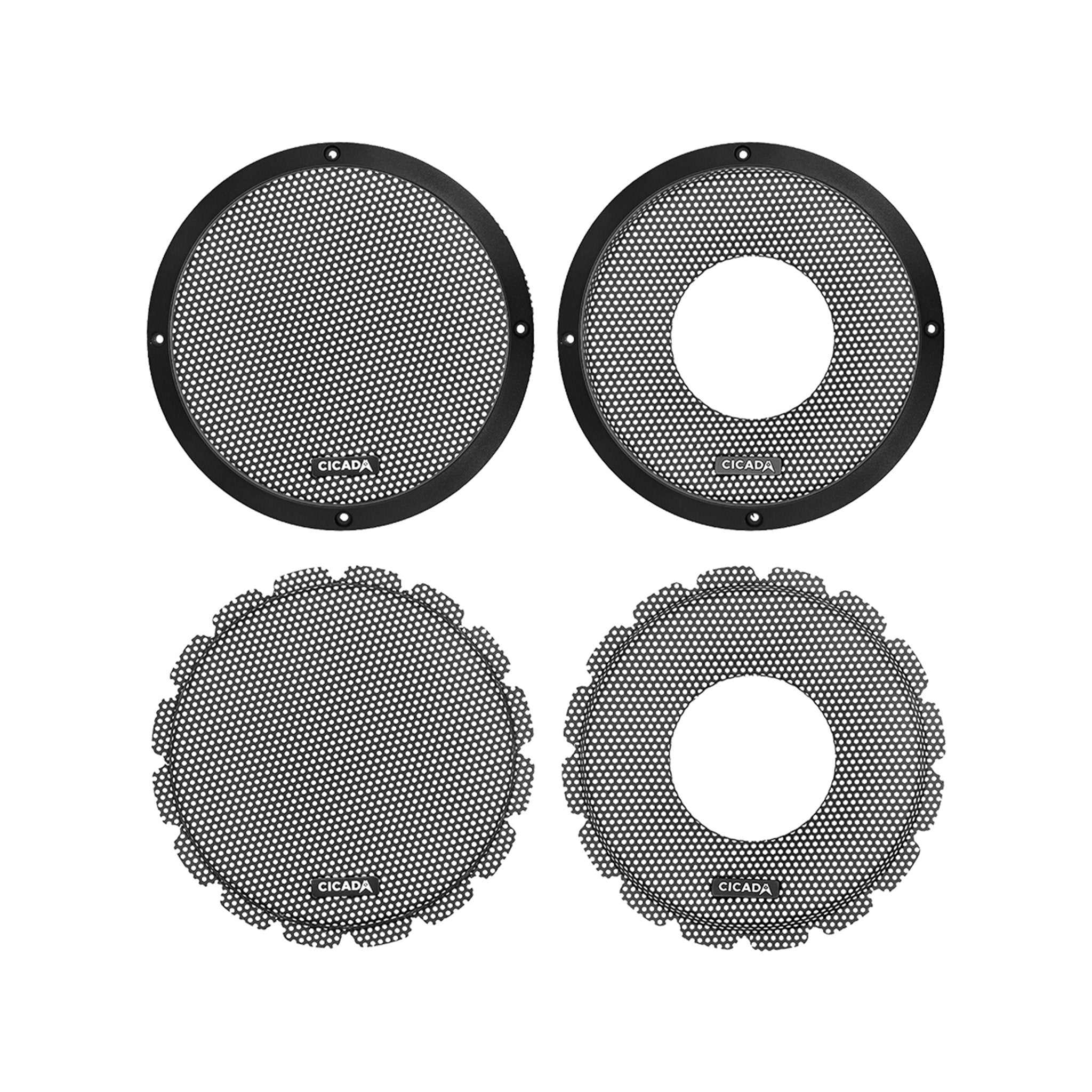 Cicada Audio CBG8FR - 8-inch Flush Style Machined Billet Grill - RAW - PR