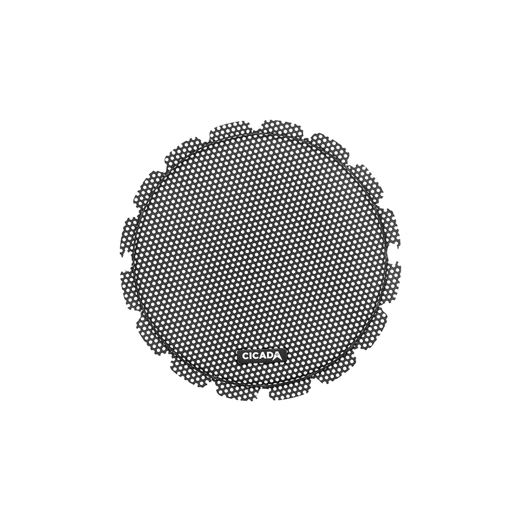 Cicada Audio CBG8L - 8-inch Lip Style Machined Billet Grill - BLACK - PR