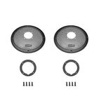Cicada Audio CBG8MT - 8-inch Flush Style Machined Billet Grill with Tweeter mounti
