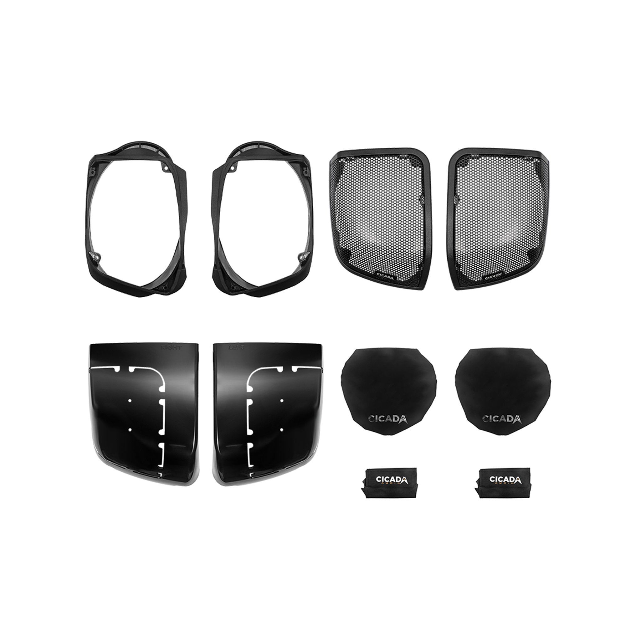 Cicada Audio CHDLID - H-D® 2014-2023 Lid Cut-In Kit  / NO SPEAKERS - PR