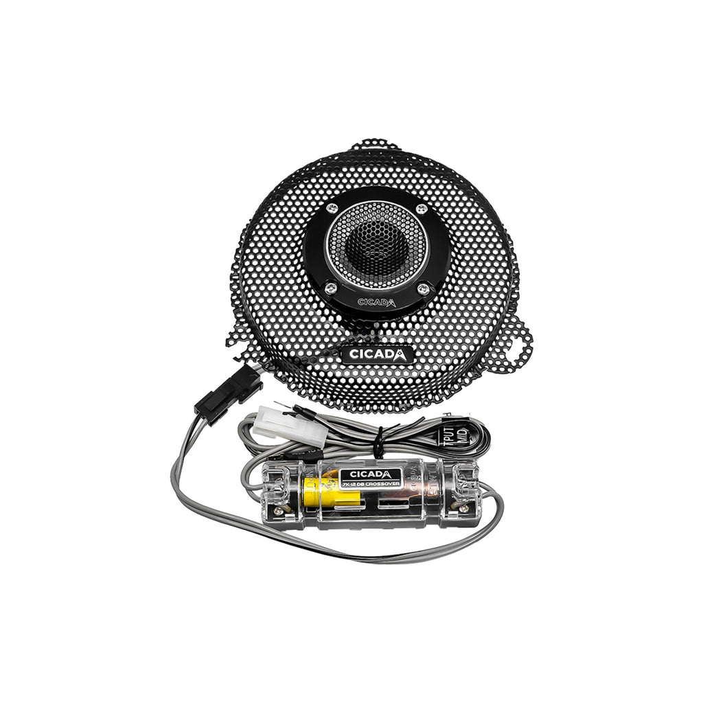 Cicada Audio CHDSGGTK - H-D® 2014-2023 Street Glide®Kidney Grill + RR075T - 4Ω- Pair