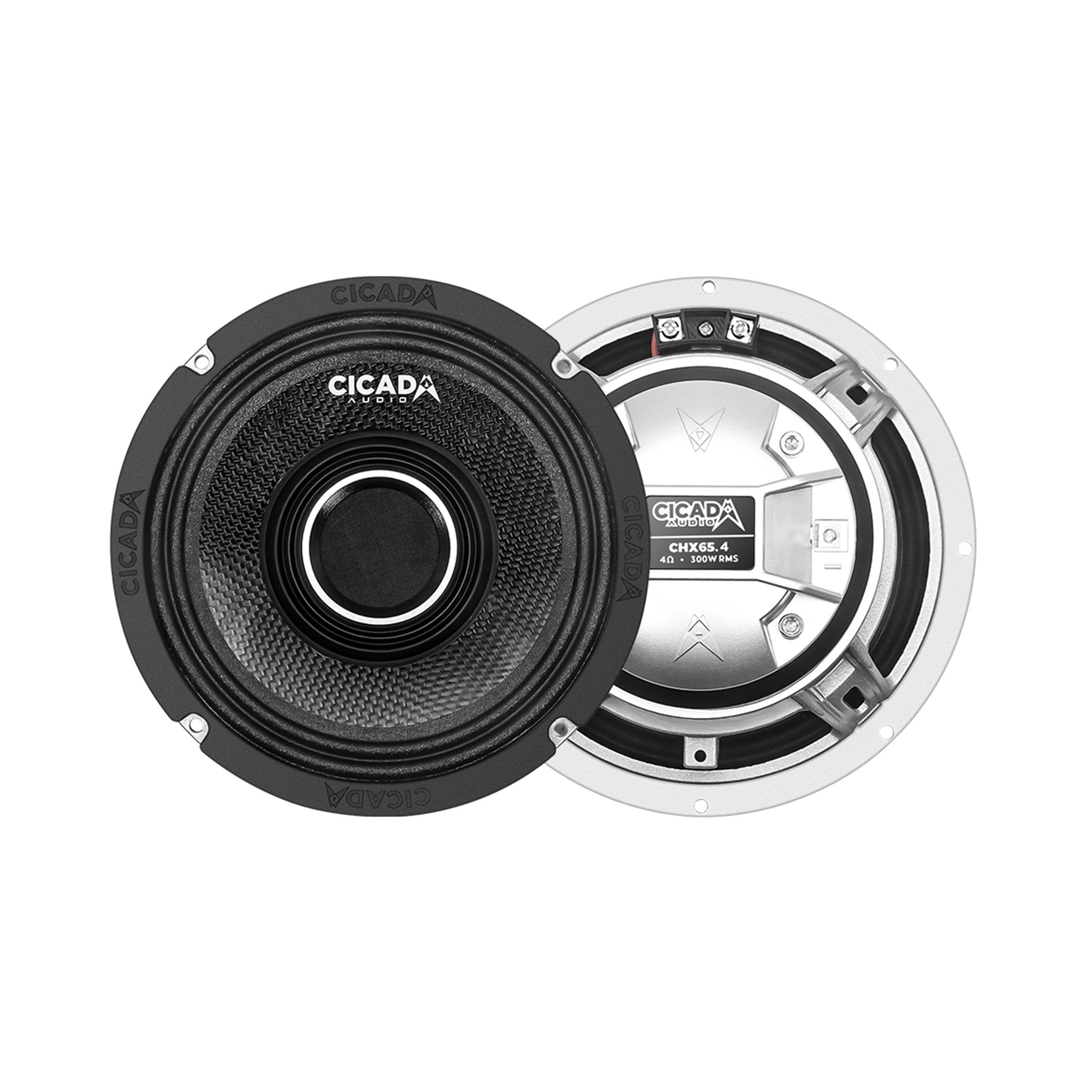 Cicada Audio CHX65.4 - Pro Coaxial Horn - Carbon Matrix Cone - 6.5-inch - 4Ω