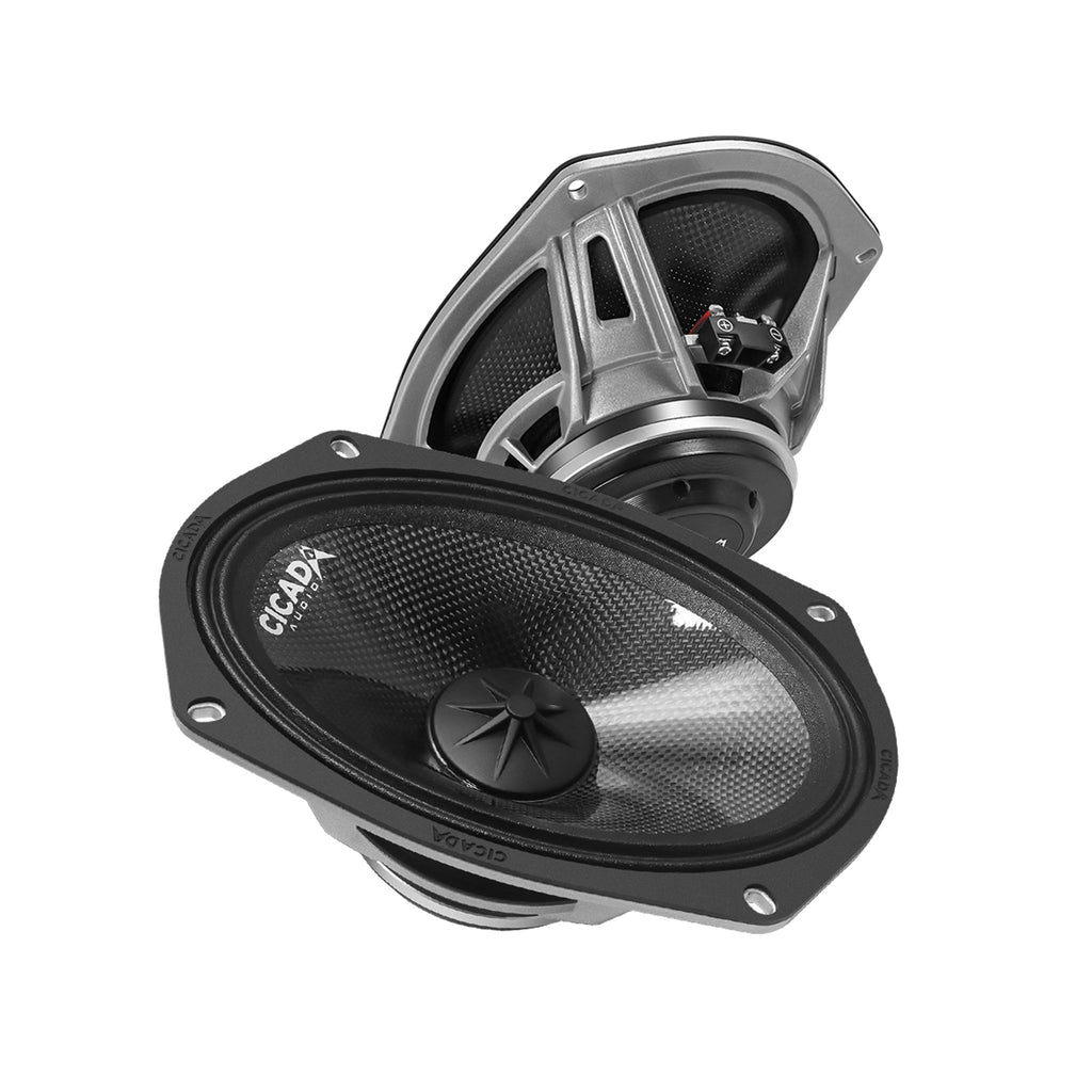 Cicada Audio CM69.4X - Mid-Bass - Carbon Matrix Cone - 6x9-inch - 4Ω