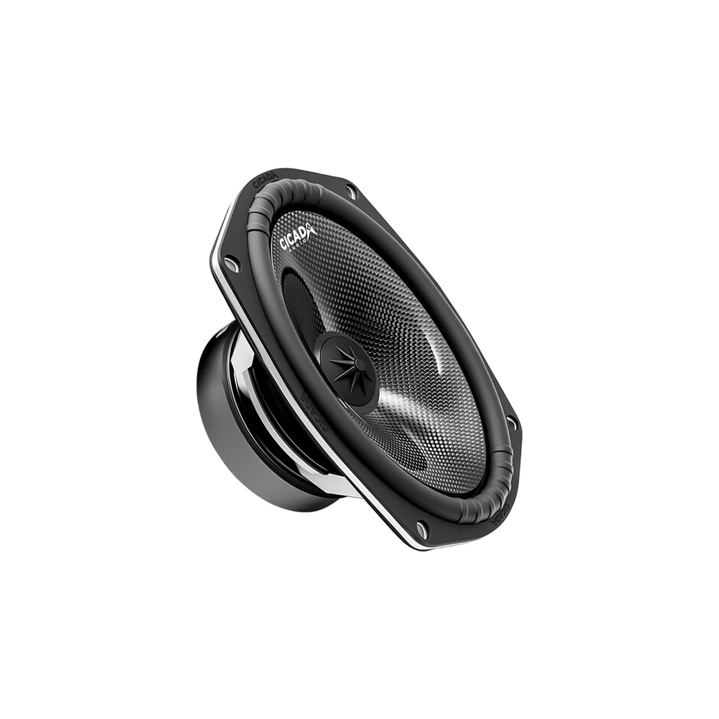 Cicada Audio CMB69.4 - 6X9-Inch Pro Mid-Bass - Carbon Matrix Cone - 4Ω