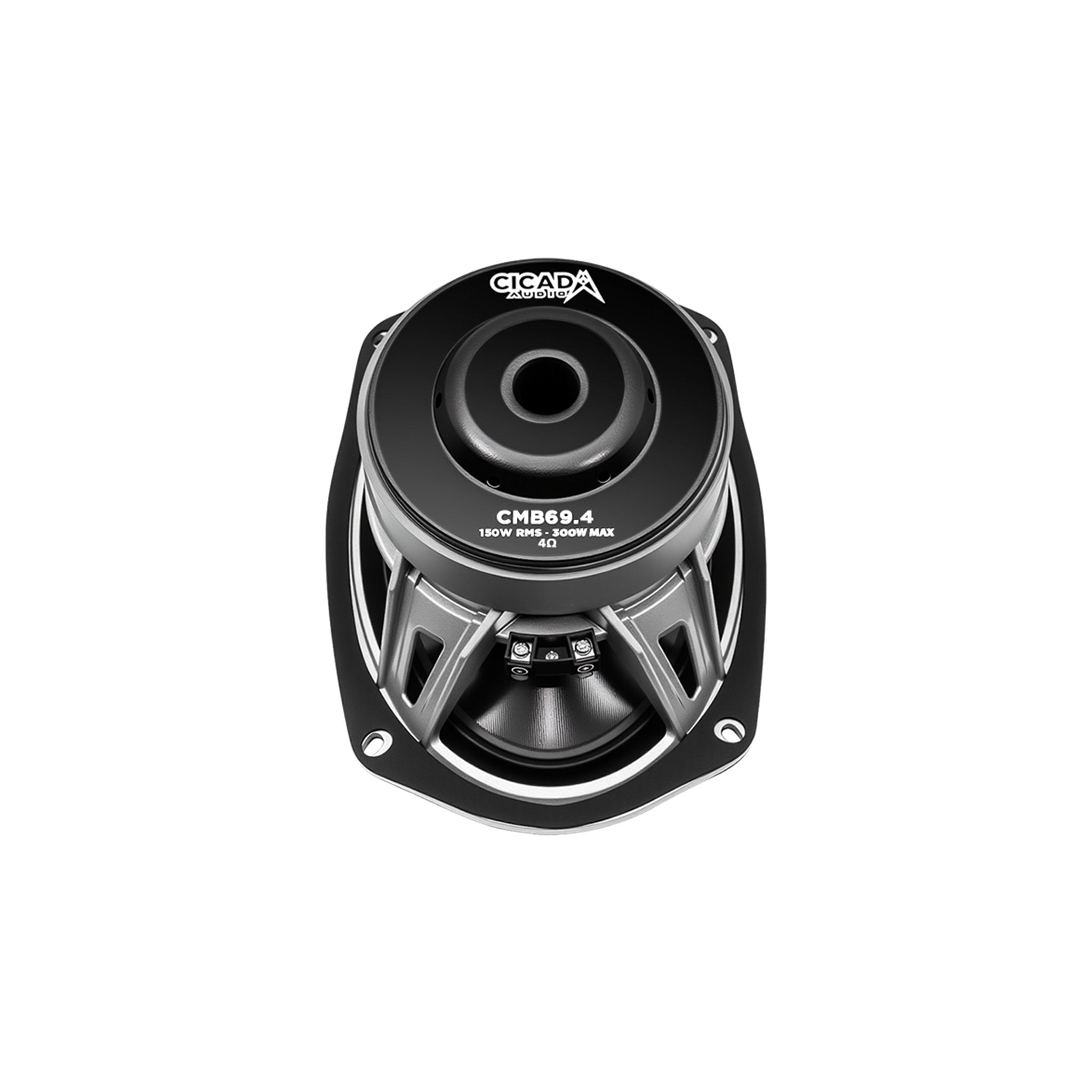 Cicada Audio CMB69.4 - 6X9-Inch Pro Mid-Bass - Carbon Matrix Cone - 4Ω