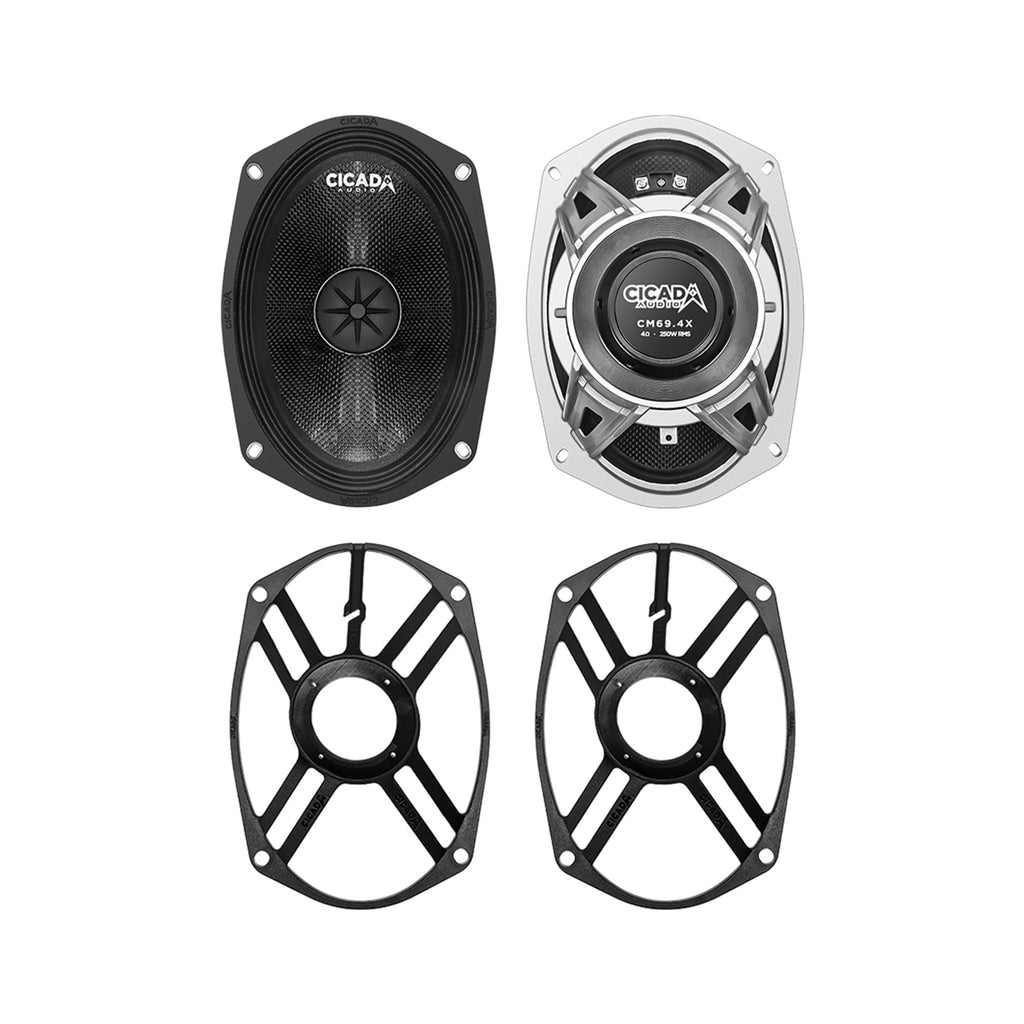 Cicada Audio CXK69.4 - Component 6x9-inch Kit