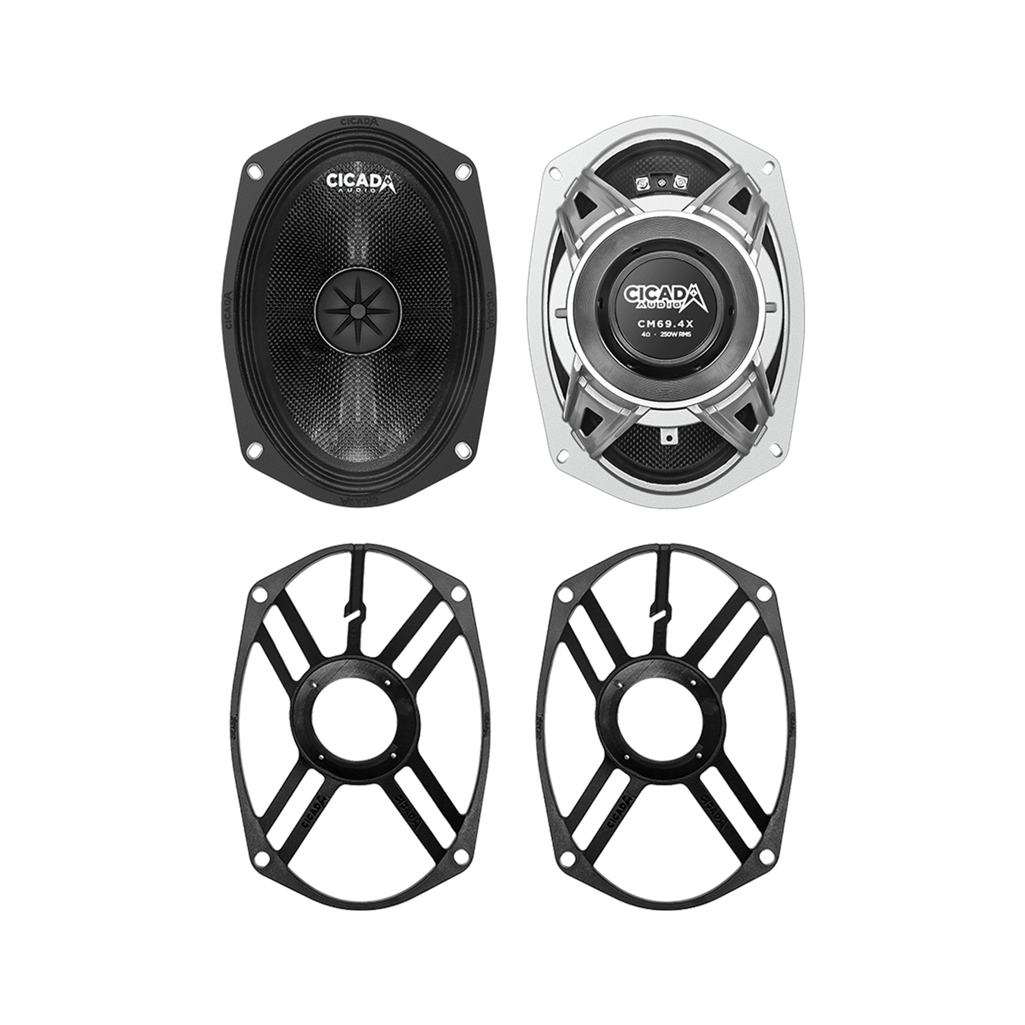 Cicada Audio CXK69.4 - Component 6x9-inch Kit