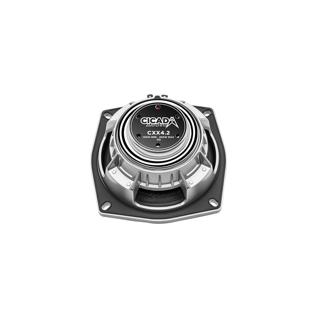 Cicada Audio CXX4.2 - Pro Coaxial 4-inch - 2Ω - 1.2-inch voice coil