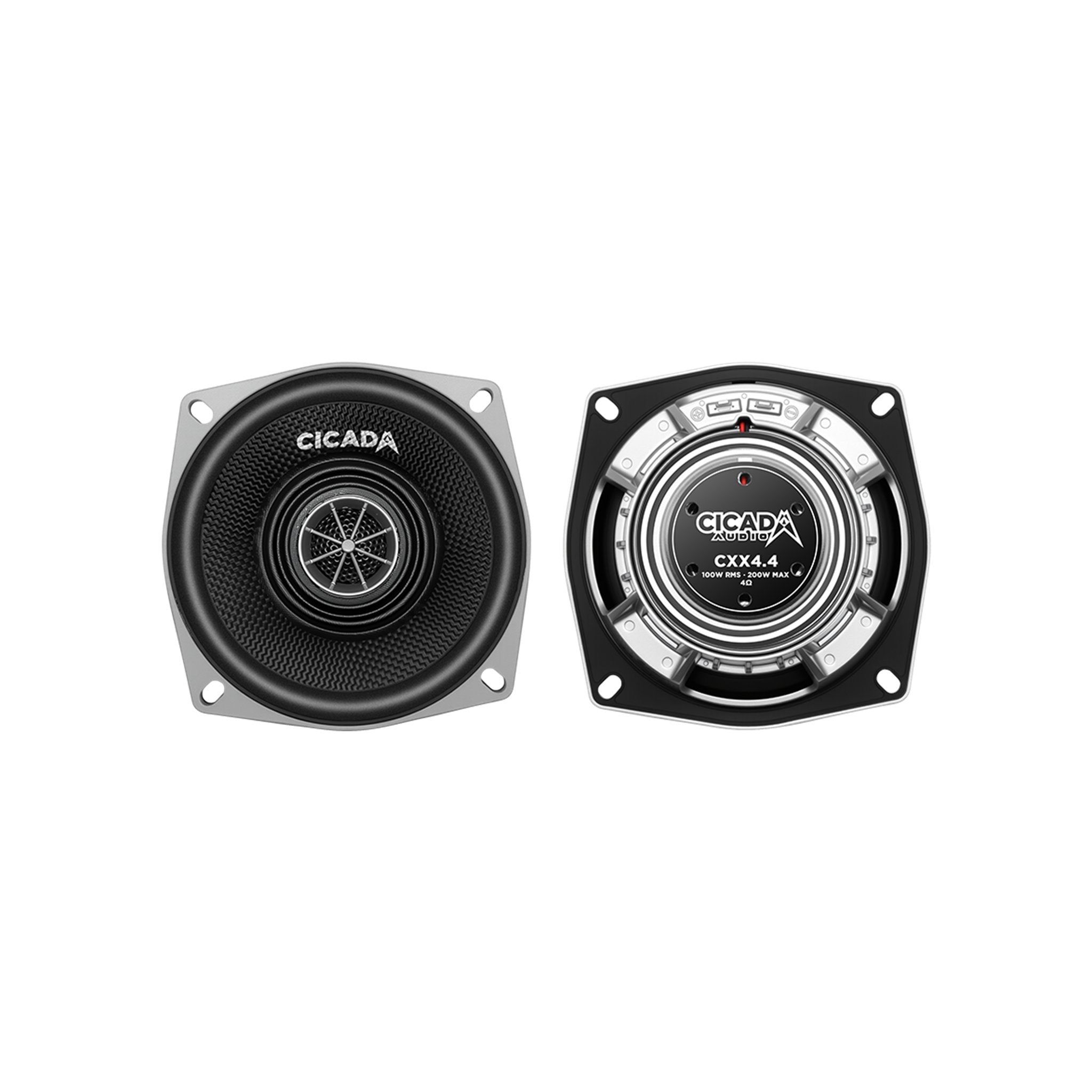 Cicada Audio CXX4.4 - Pro Coaxial 4-inch - 4Ω - 1.2-inch voice coil