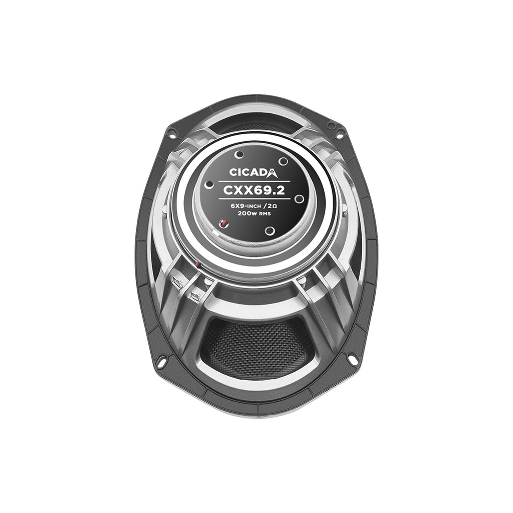 Cicada Audio CXX69.2 - Pro Coaxial 6x9-inch - 2Ω - 2-inch voice coil