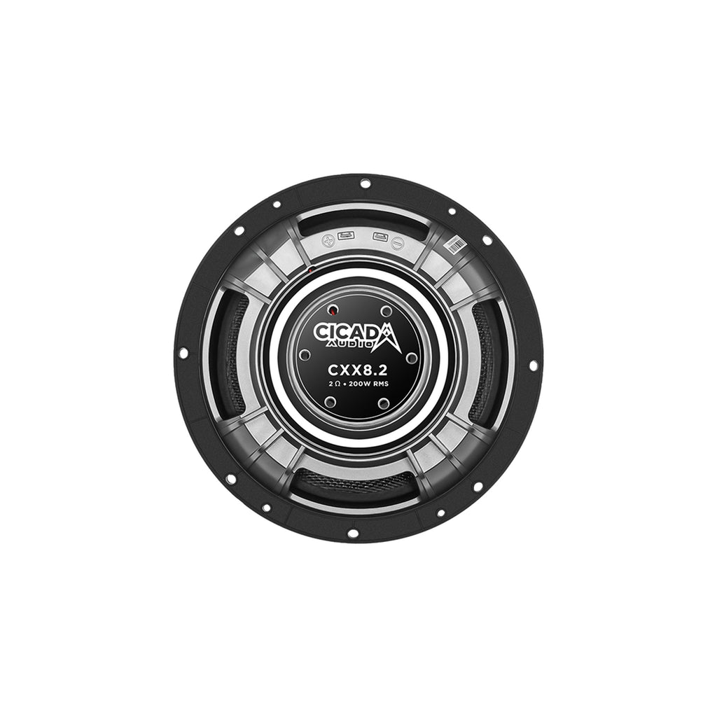 Cicada Audio CXX8.2 - Pro Coaxial 8-inch - 2Ω - 2-inch voice coil