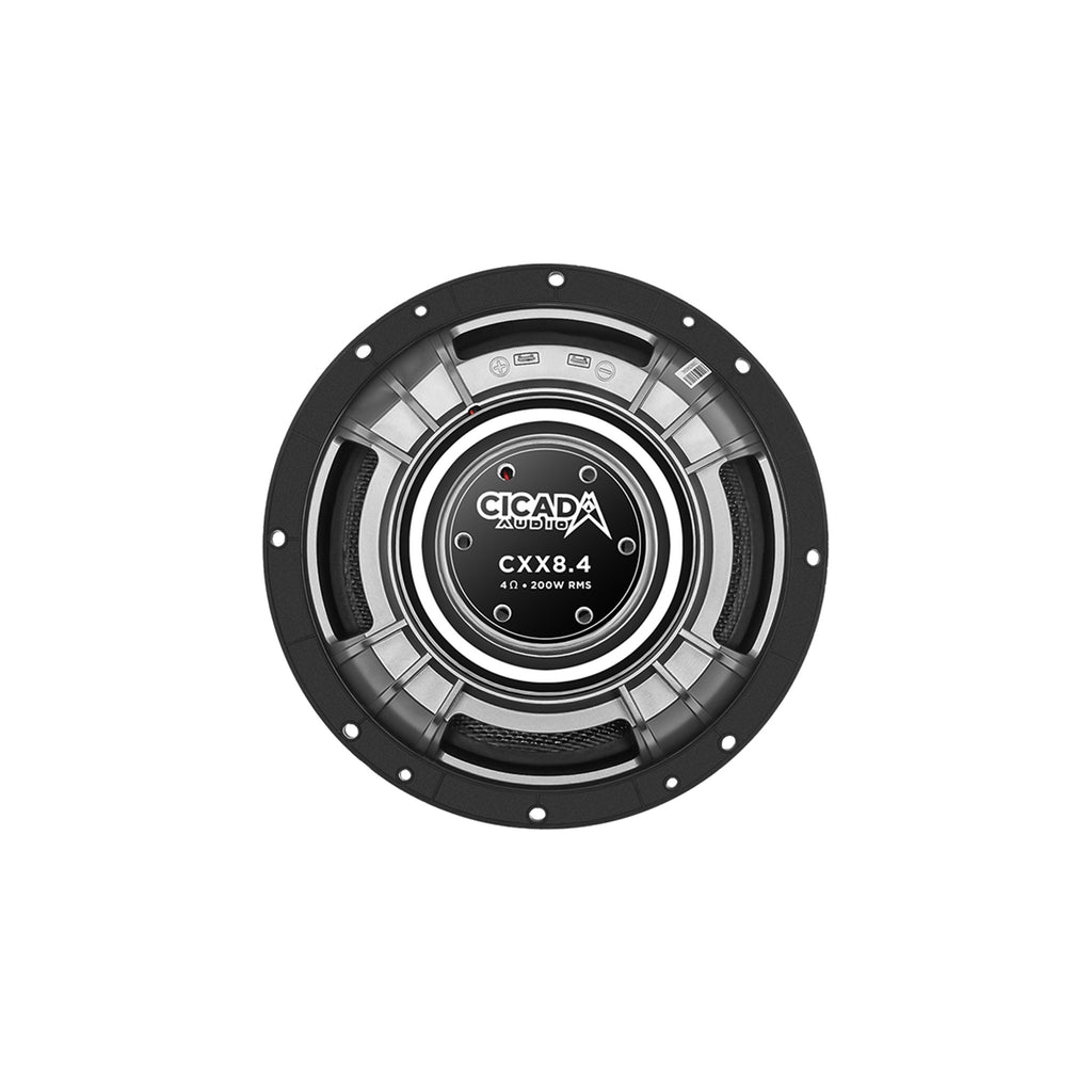 Cicada Audio CXX8.4 - Pro Coaxial 8-inch - 4Ω - 2-inch voice coil