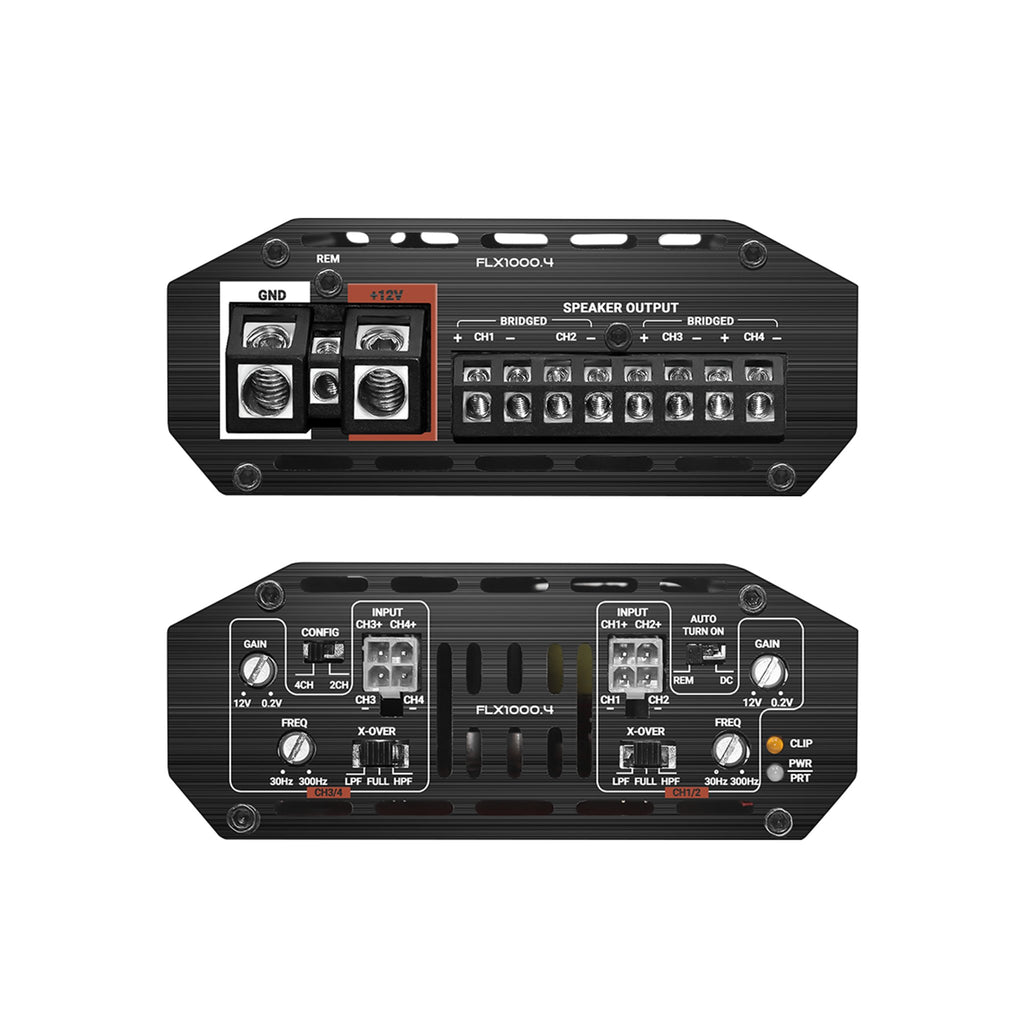 Cicada Audio FLX1000.4 - 4 x 225 @ 2Ω Amplifier