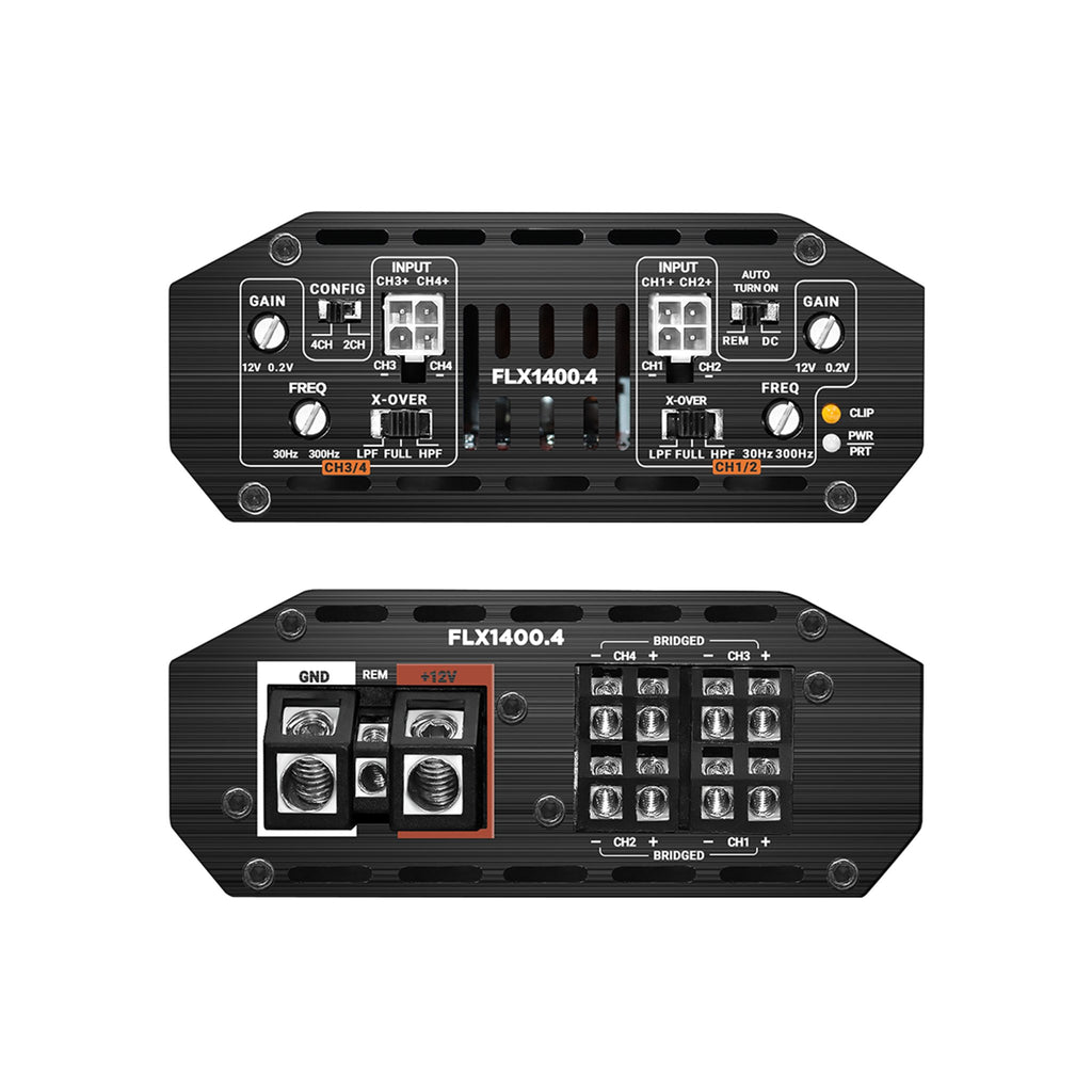 Cicada Audio FLX1400.4 - 4 x 350 @ 2Ω Amplifier