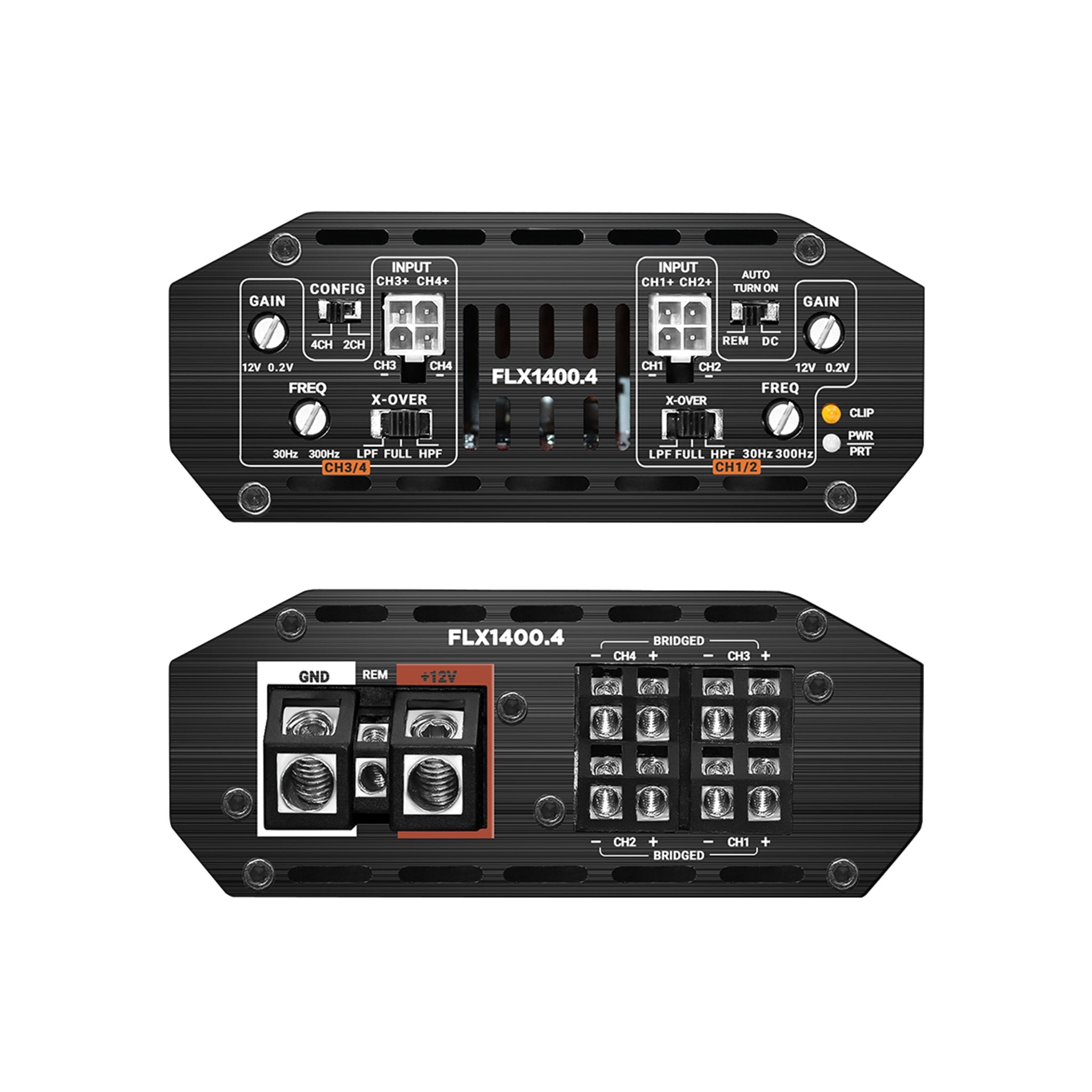 Cicada Audio FLX1400.4 - 4 x 350 @ 2Ω Amplifier