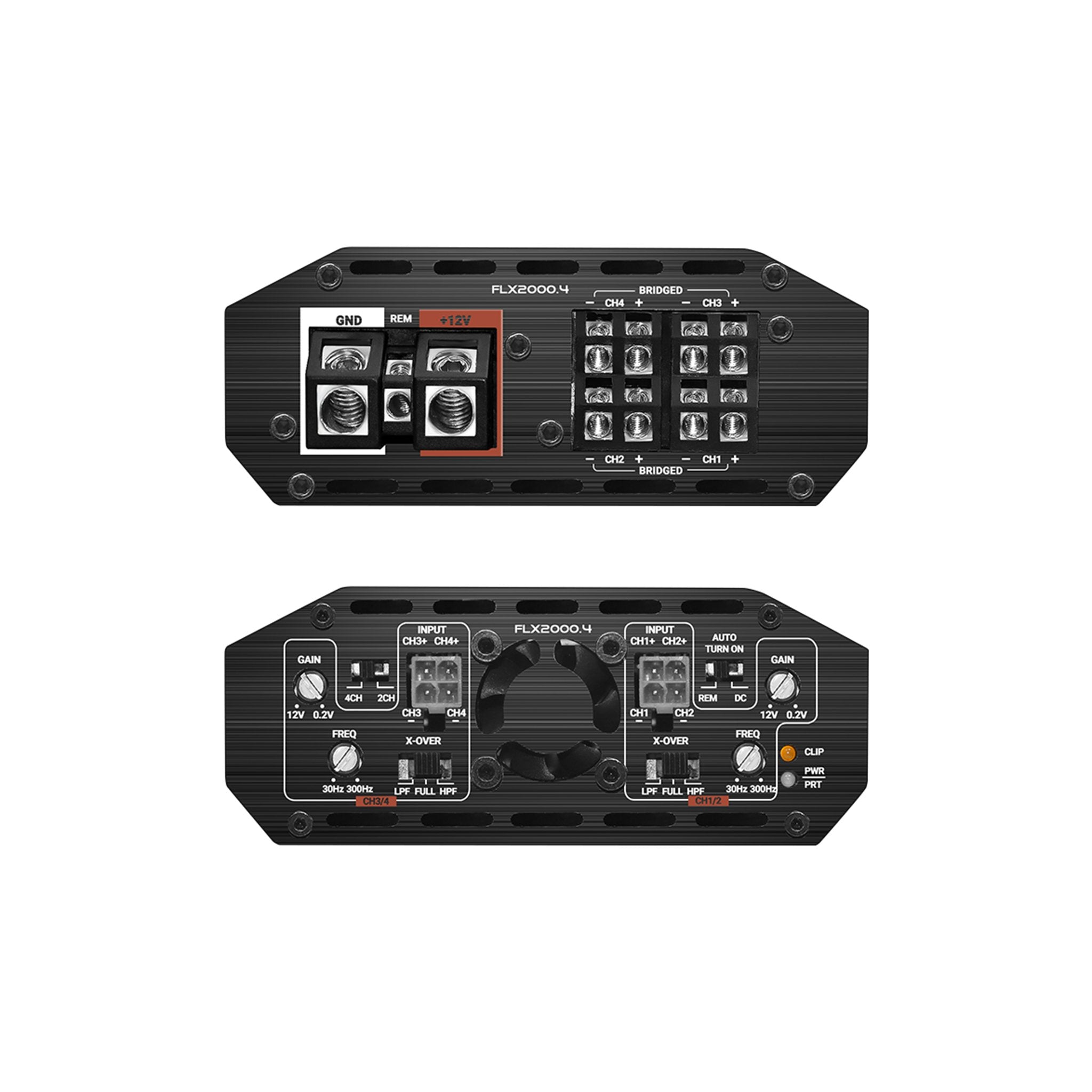 Cicada Audio FLX2000.4 - 4 x 500 @ 2Ω Amplifier