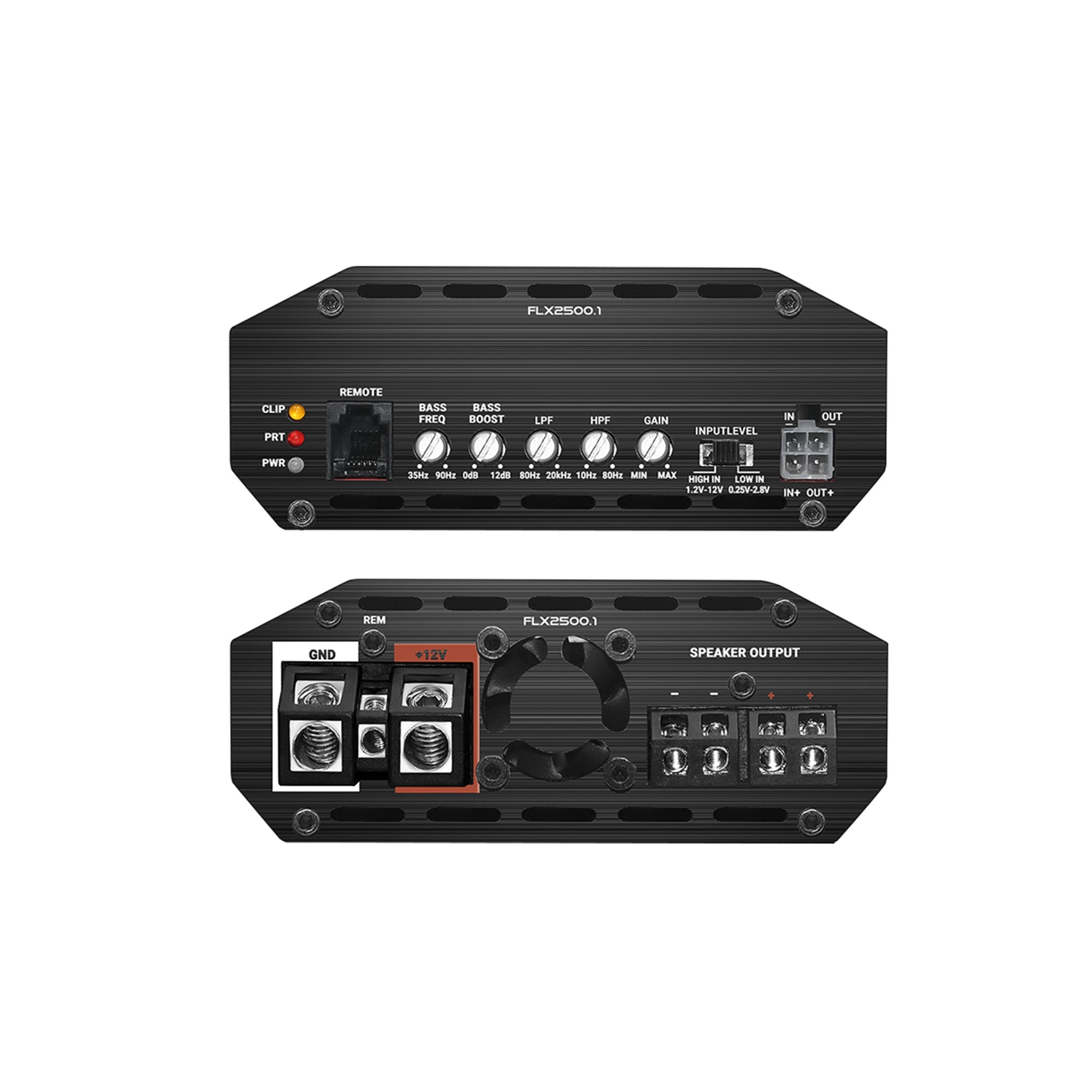 Cicada Audio FLX2500.1 - 1 x 2500 @ 2Ω Amplifier