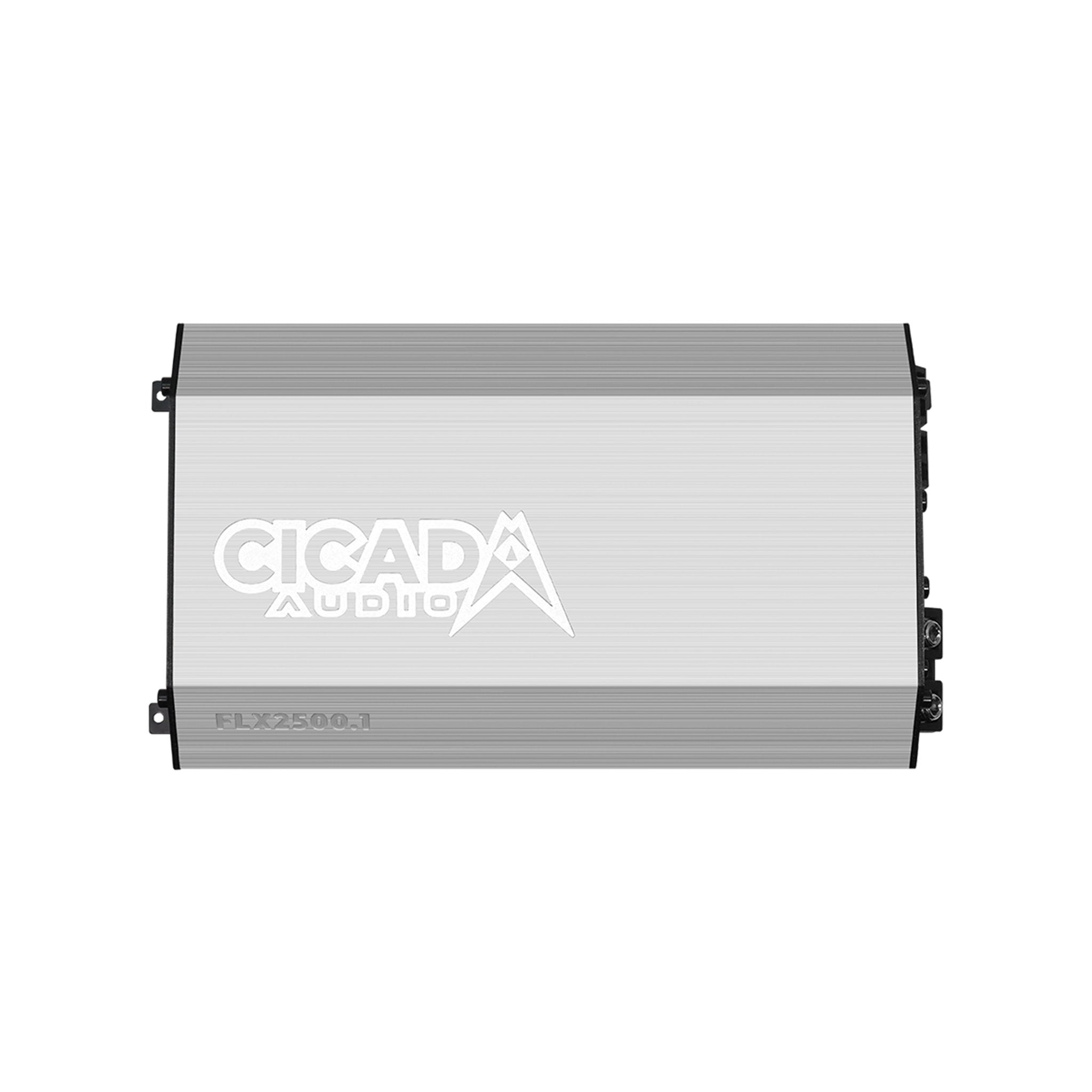 Cicada Audio FLX2500.1 - 1 x 2500 @ 2Ω Amplifier