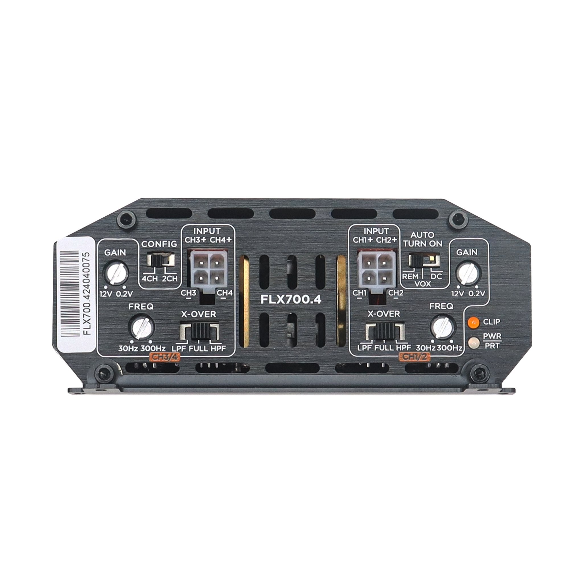 Cicada Audio FLX700.4 - 4 x 175 @ 2Ω Amplifier