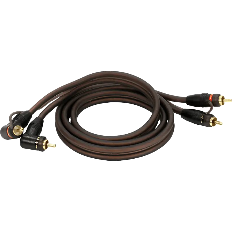 Ground Zero GZCC 1.3X – 1,0 m Cinch-Signalkabel (RCA, Standard 3-fach geschirmt, mit Remote-Leitung)