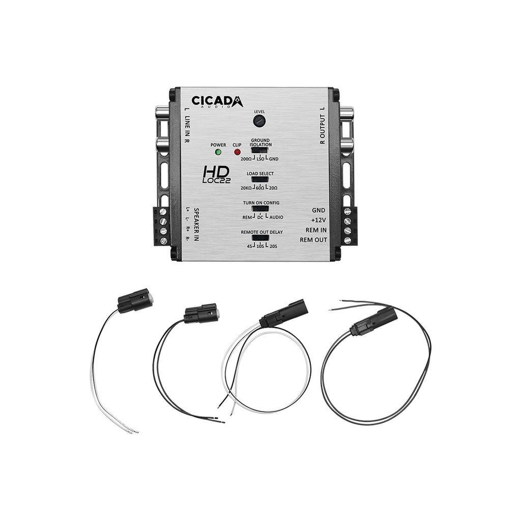 Cicada Audio HDLOC-MAX2 - High Output 2 CH Line Output Converter