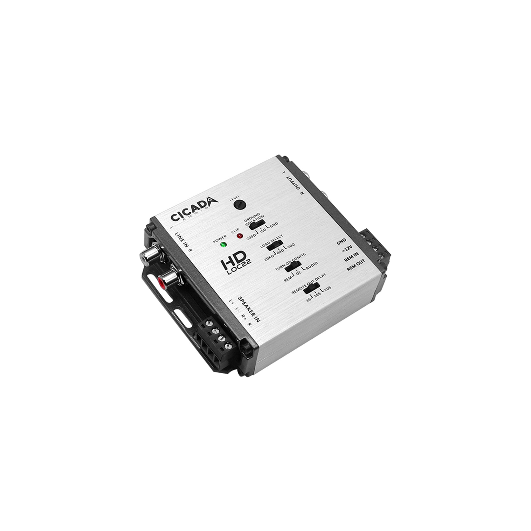 Cicada Audio HDLOC-MAX2 - High Output 2 CH Line Output Converter
