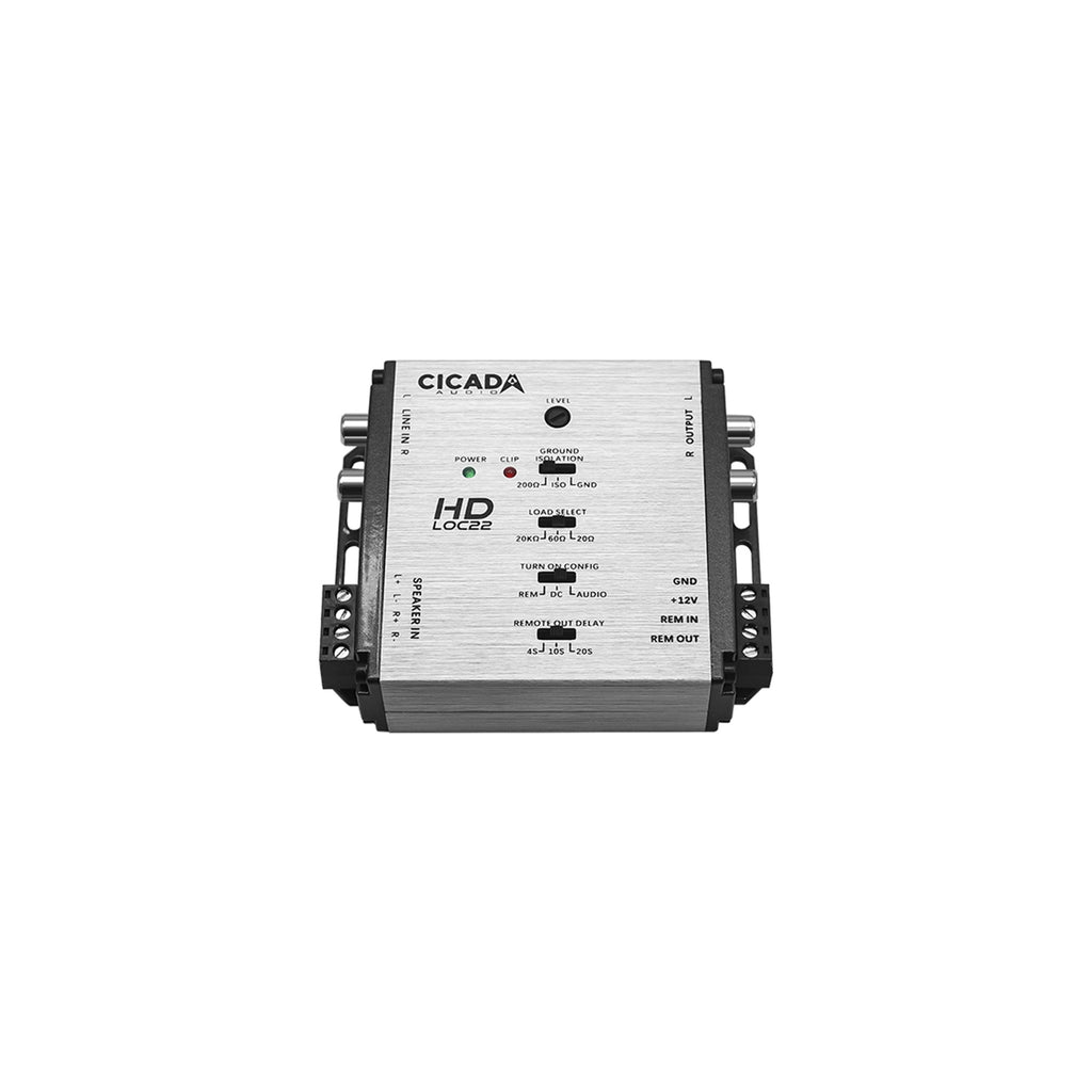 Cicada Audio HDLOC-MAX2 - High Output 2 CH Line Output Converter