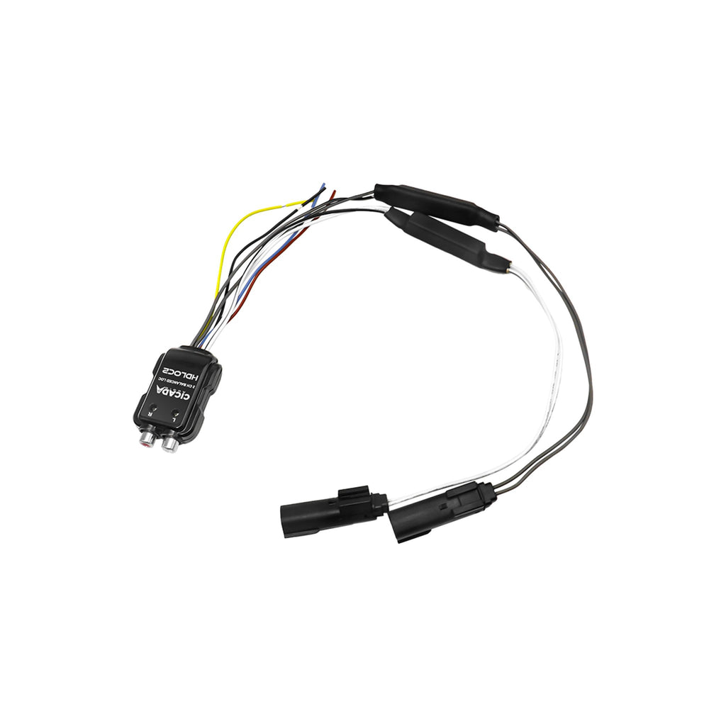 Cicada Audio HDLOC2 - H-D® 2CH Line Output Converter w/ Load Resistors