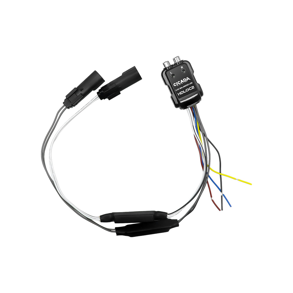 Cicada Audio HDLOC2 - H-D® 2CH Line Output Converter w/ Load Resistors