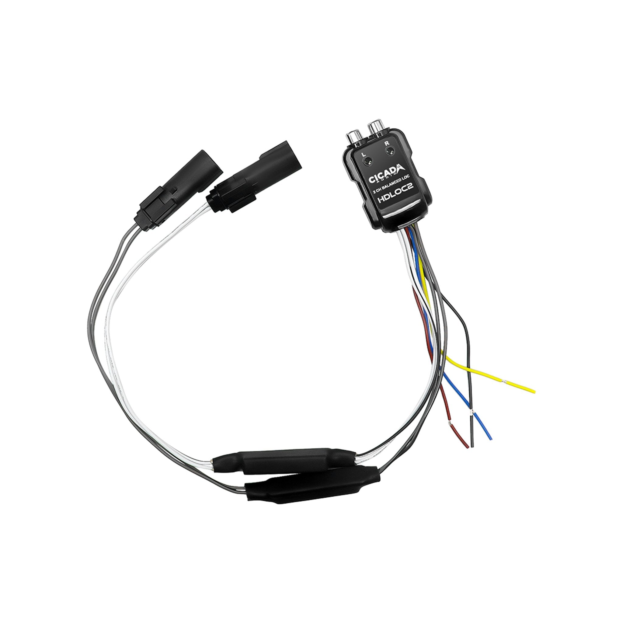 Cicada Audio HDLOC2 - H-D® 2CH Line Output Converter w/ Load Resistors