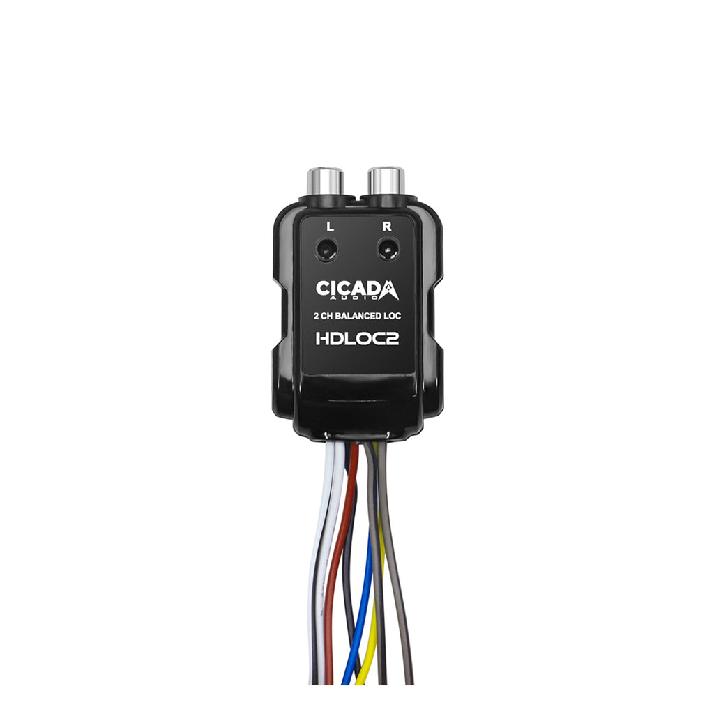 Cicada Audio HDLOC2 - H-D® 2CH Line Output Converter w/ Load Resistors